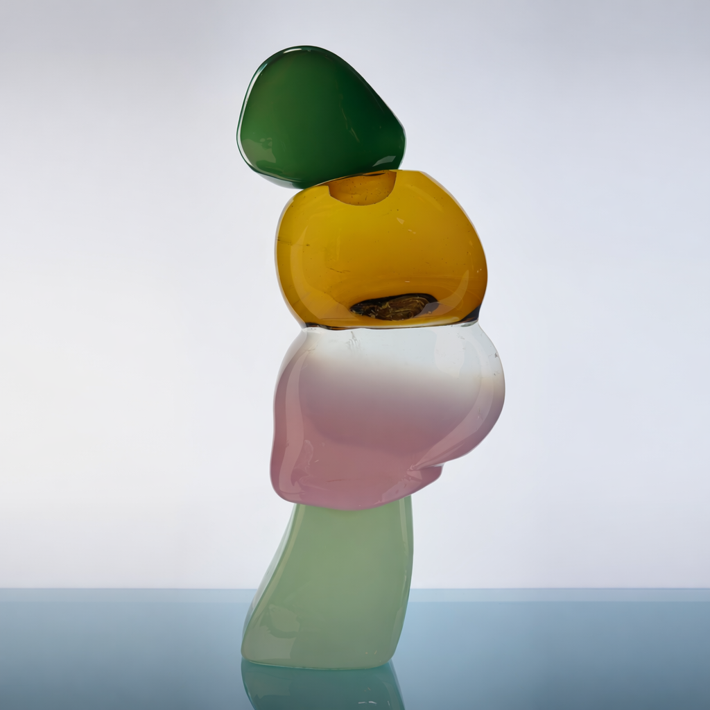Translating Mixed Media Artwork into Glass Sculpture