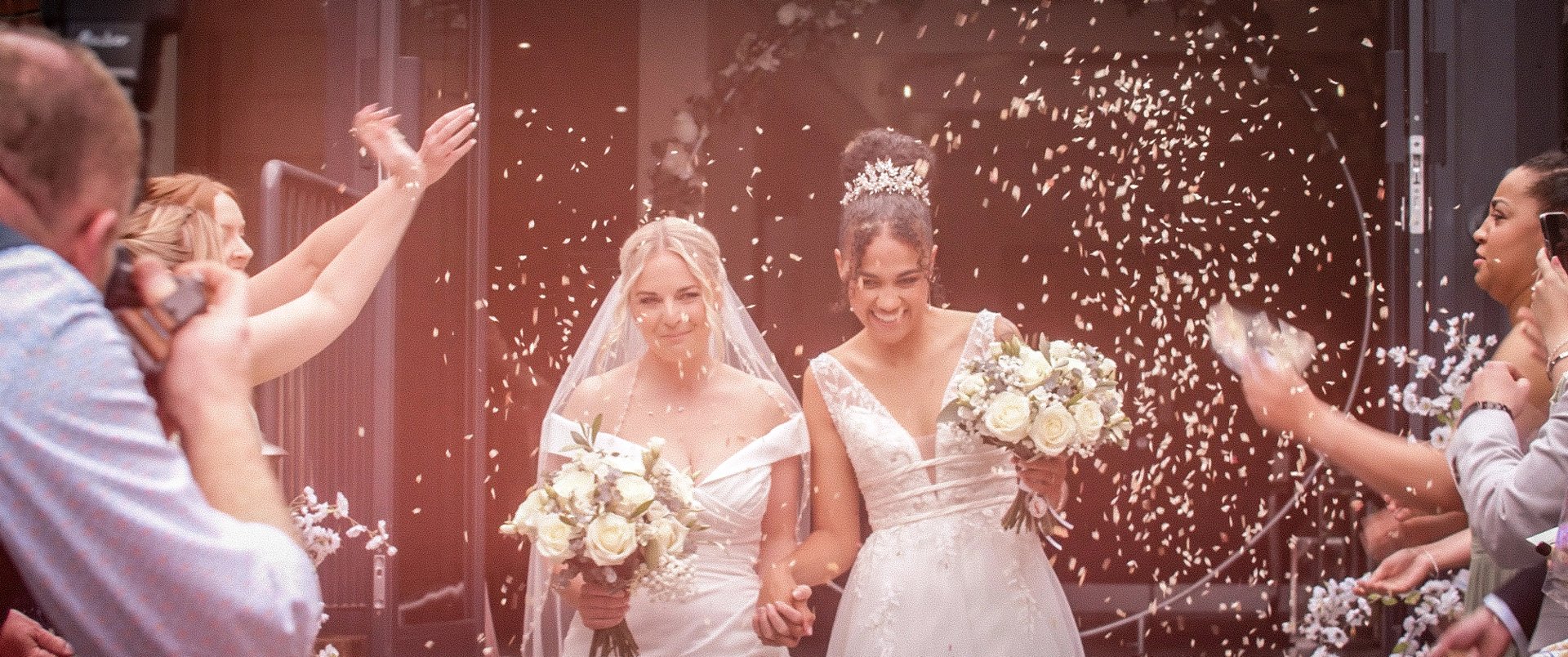 Confetti shot - All Saints Hotel, Suffolk