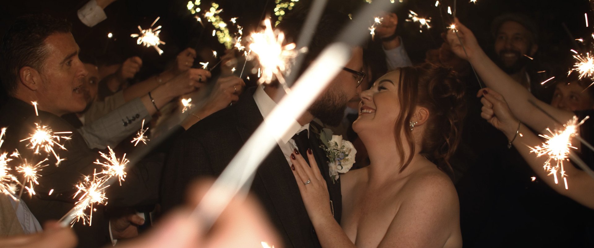 Sparklers at Oxnead Hall, Norfolk