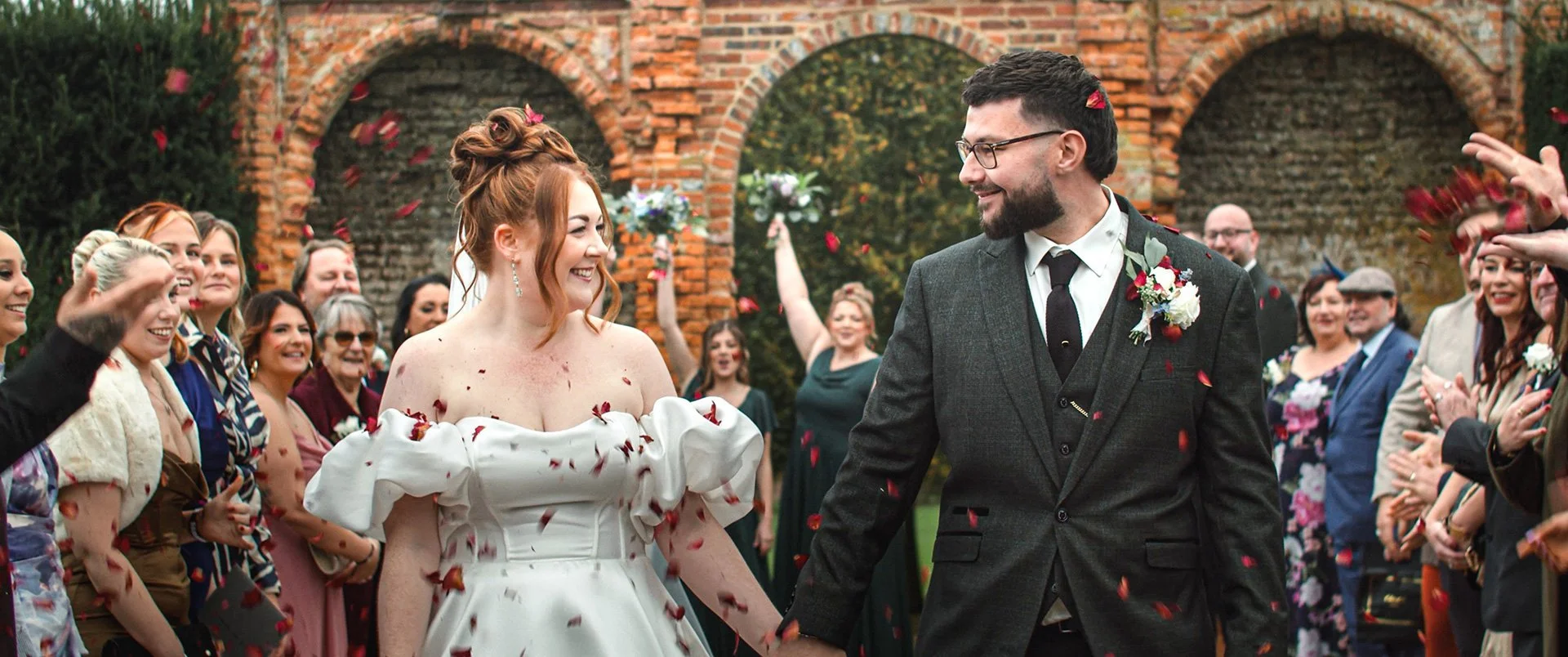 Confetti at Oxnead Hall, Norfolk