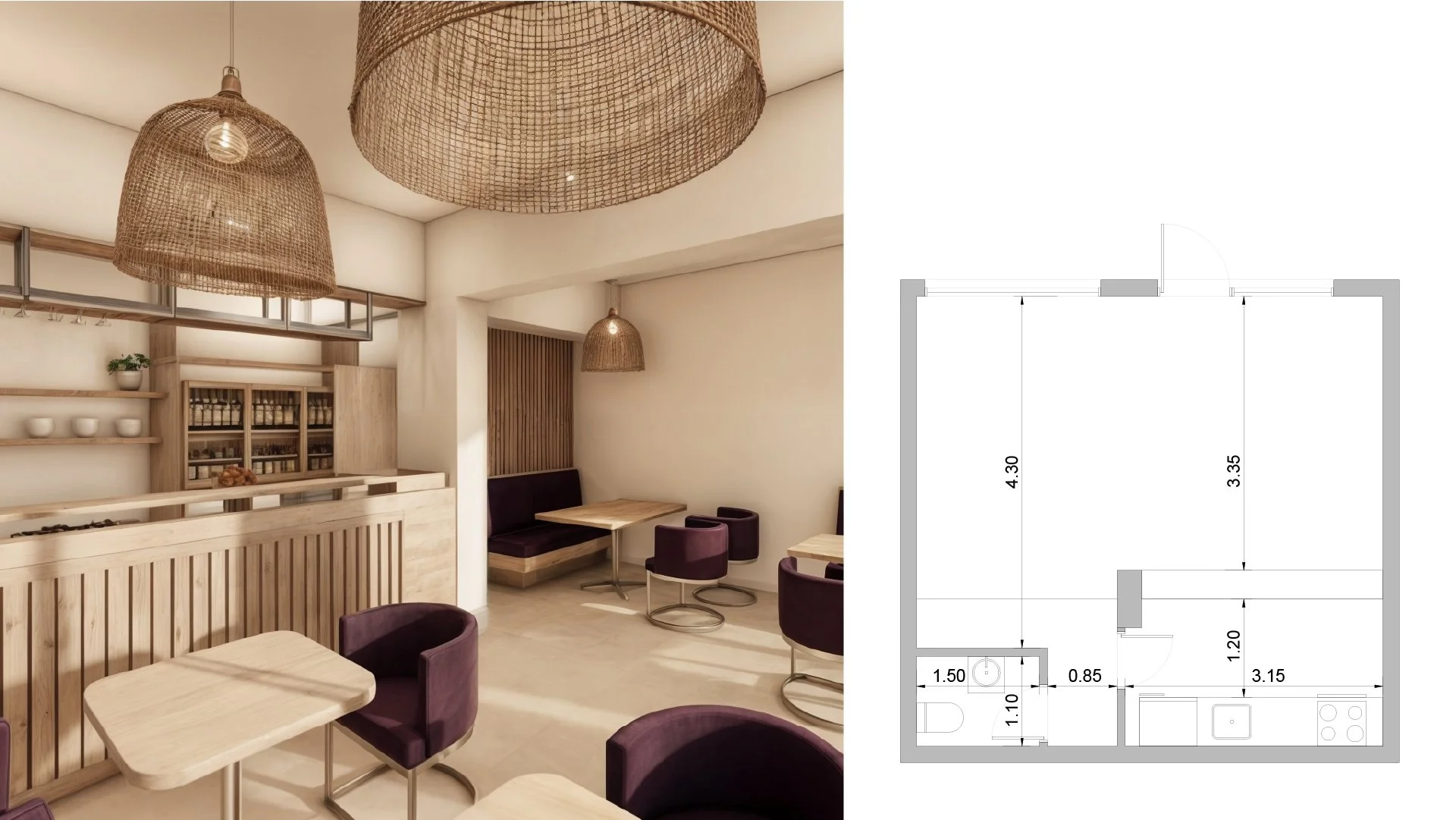 00. Local Comercial. Planta Baja. Sup. Total: 39,95m2