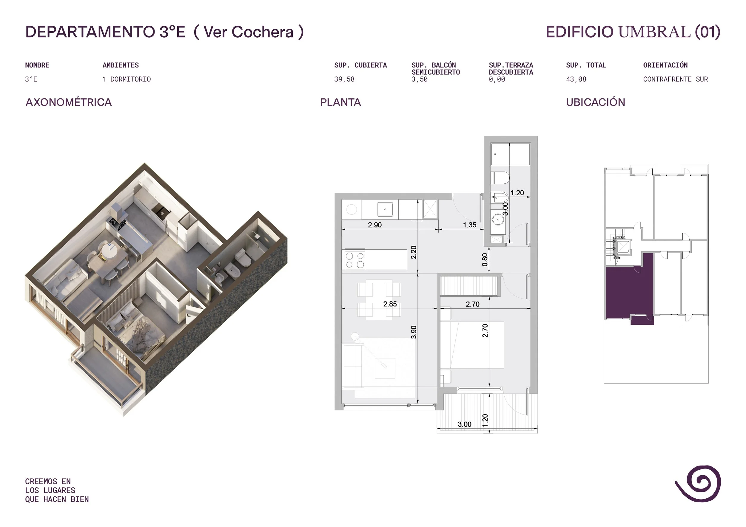 Departamento 3°E