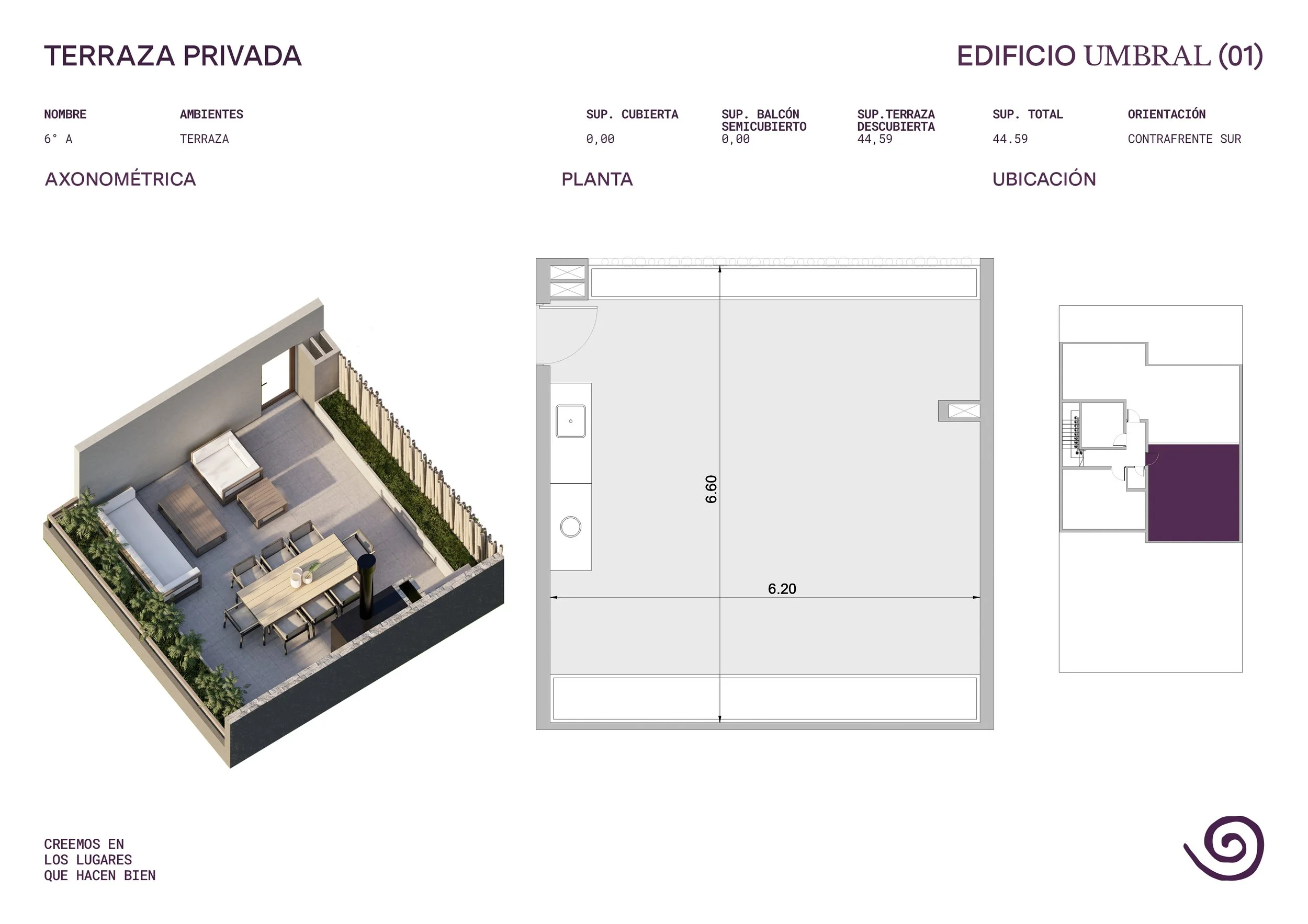 Terraza privada