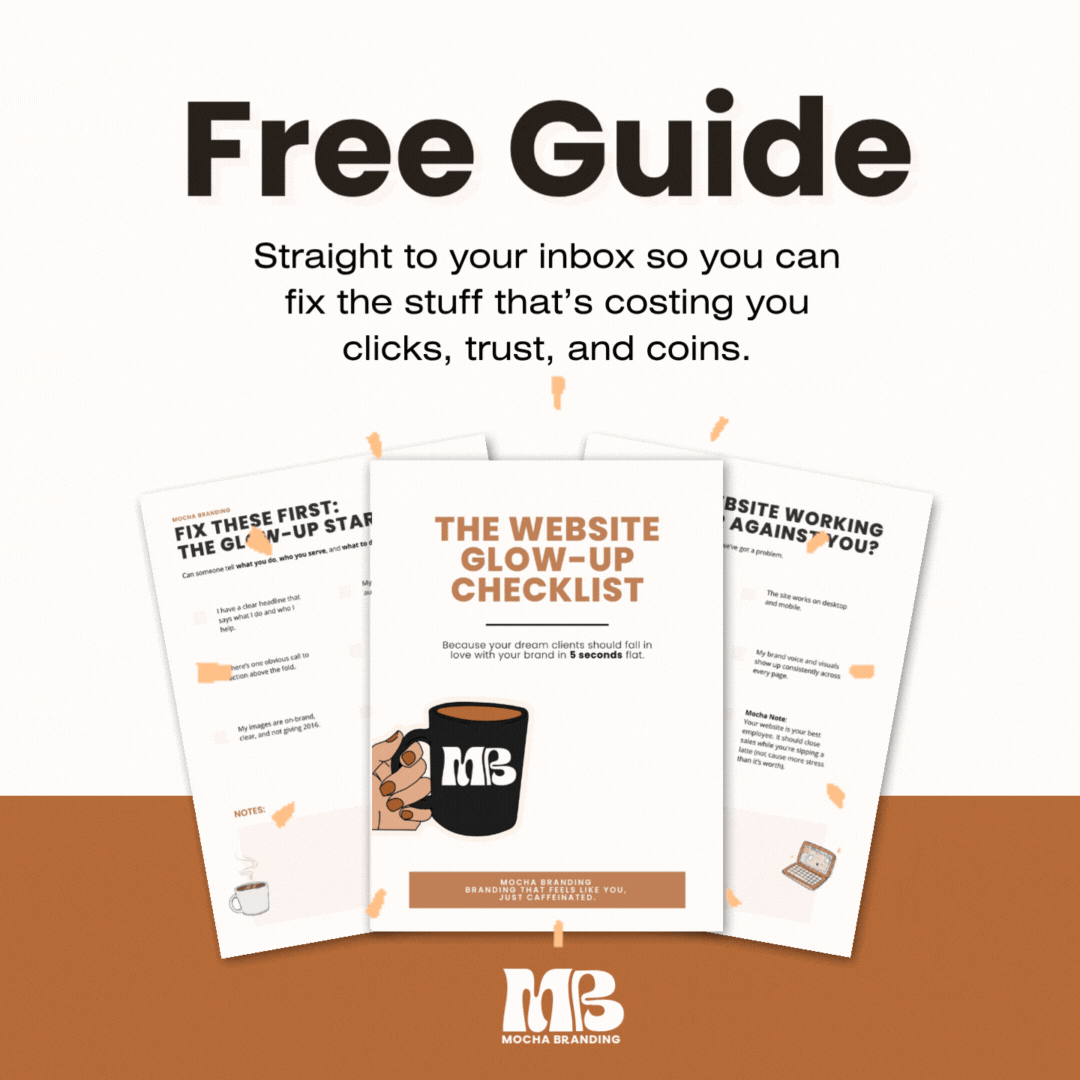 free website branding checklist for coaches, therapist, doulas, and midwives