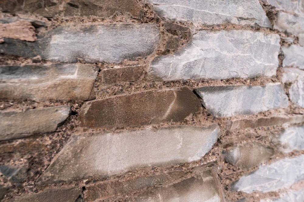 Some original lime, note the heavy aggregate