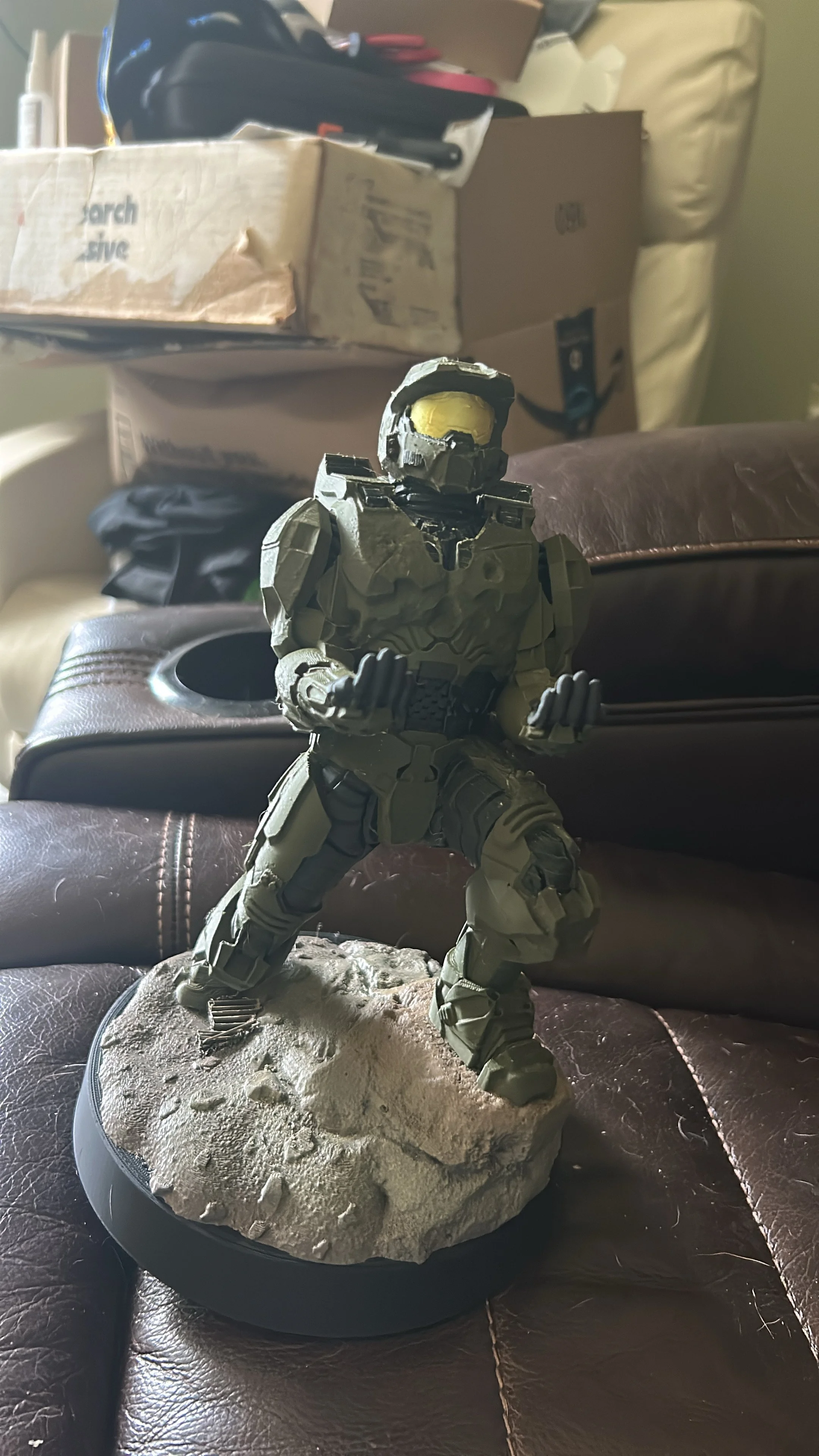 Halo Master Chief controller holder, $50