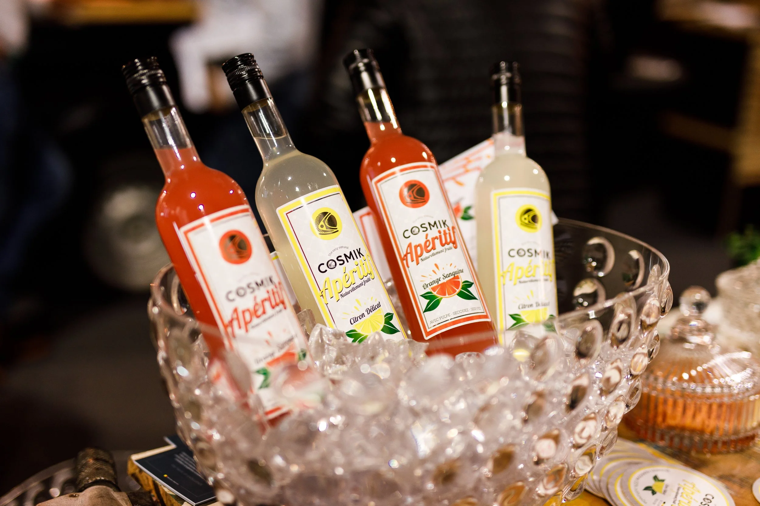 Cosmik Apéritif Orange sanguine ou Citron Délicat