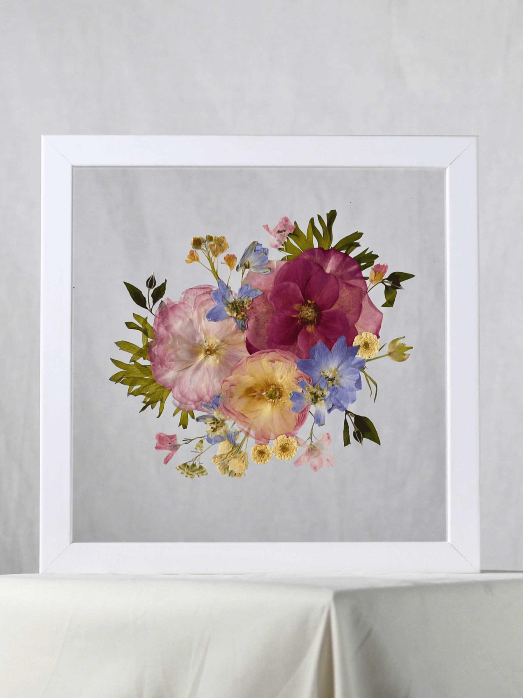 Small Pressed Floral Preservation
