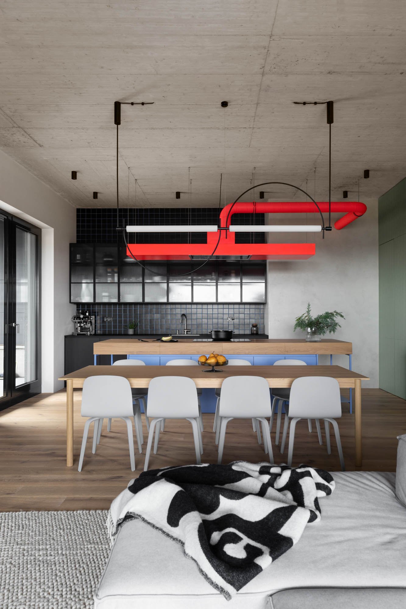 byt s muralem / ti architekti