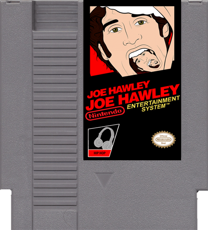 Joe Hawley Nintendo Entertainment System Cartridge Sticker