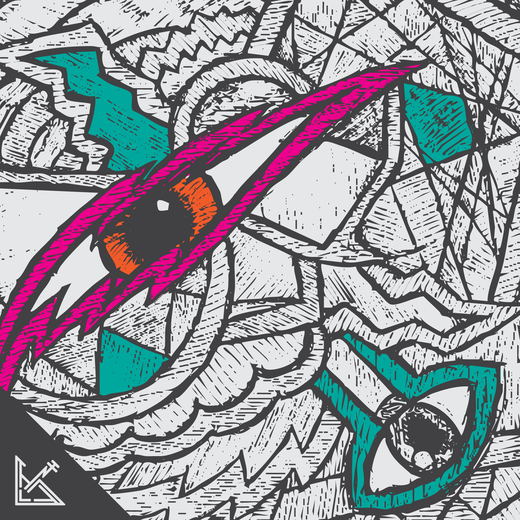 "Digital Dreams" Streaming Exclusive Album Art