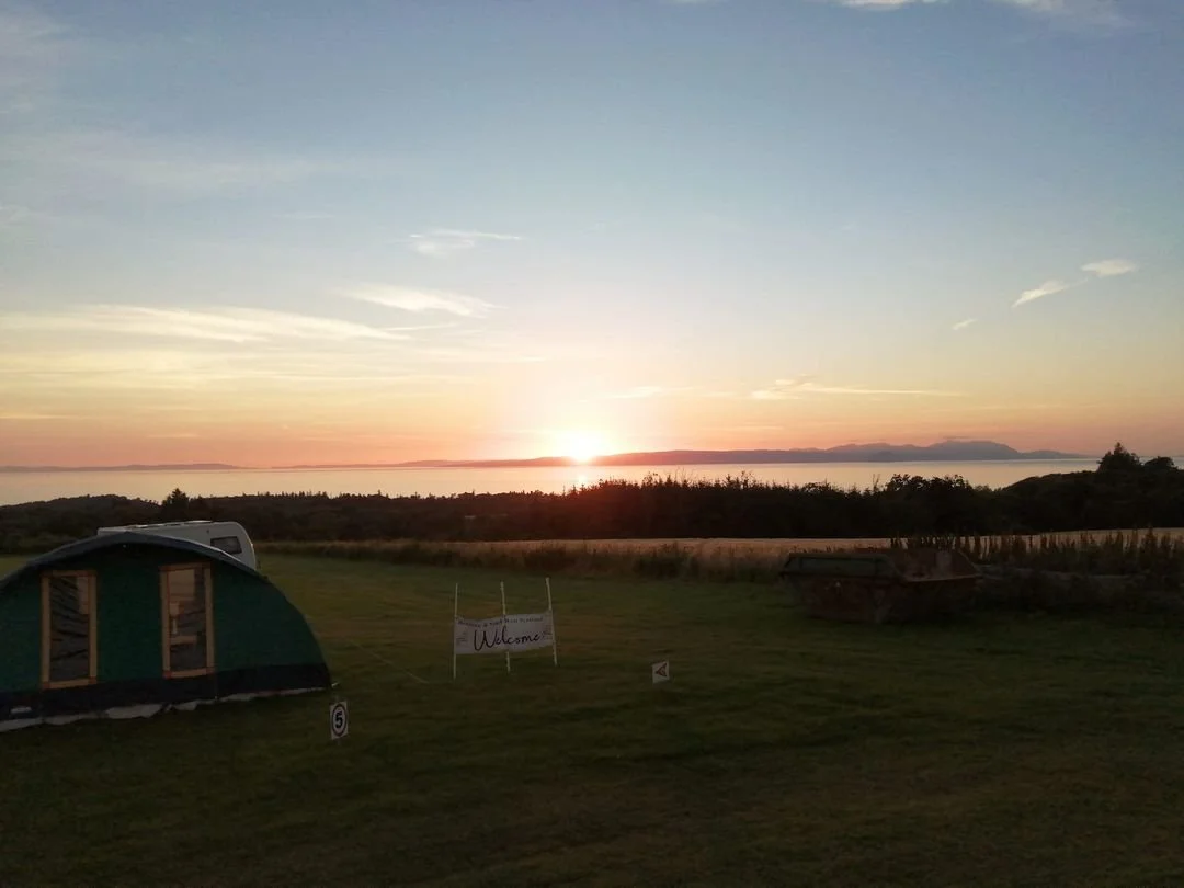 sunset from thomaston farm maidens