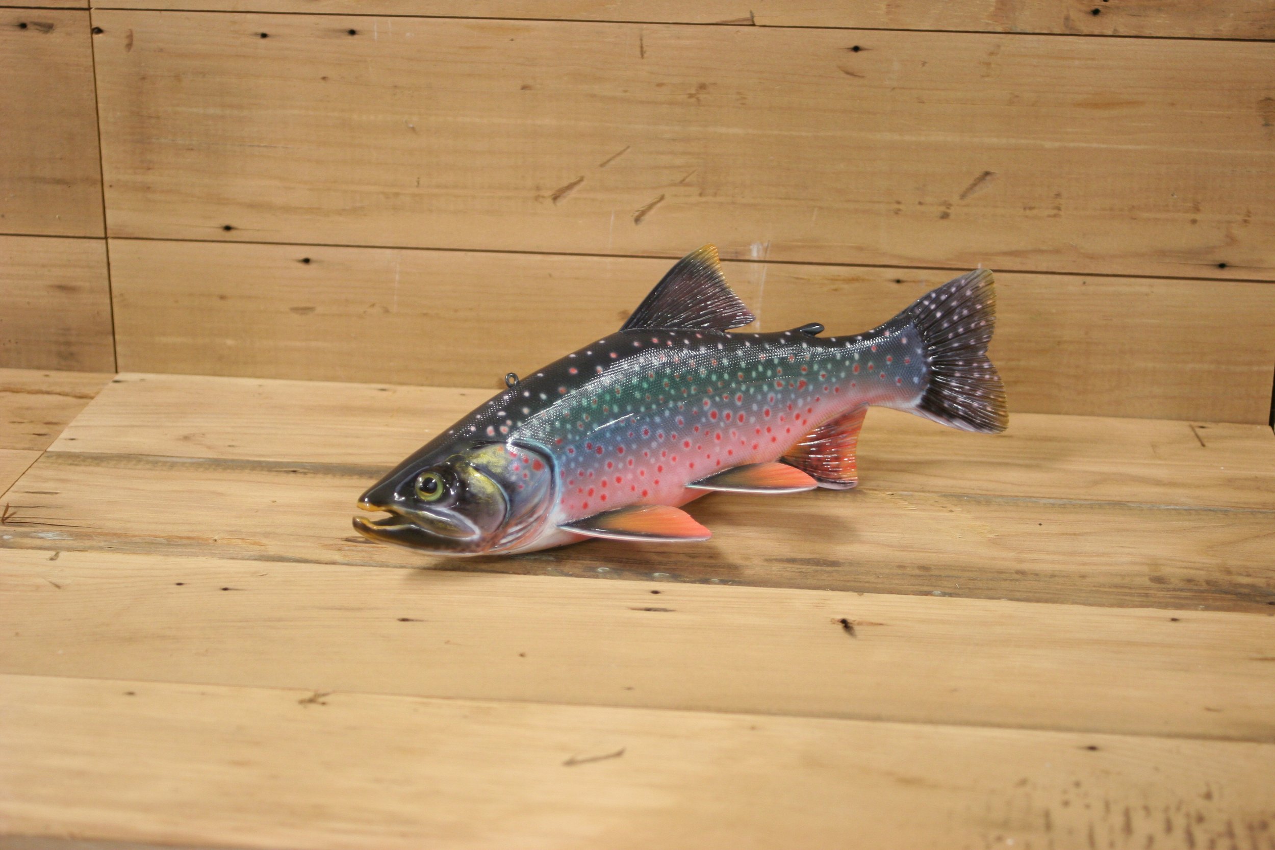 11" Airbrush Arctic Char by Harley Ragan