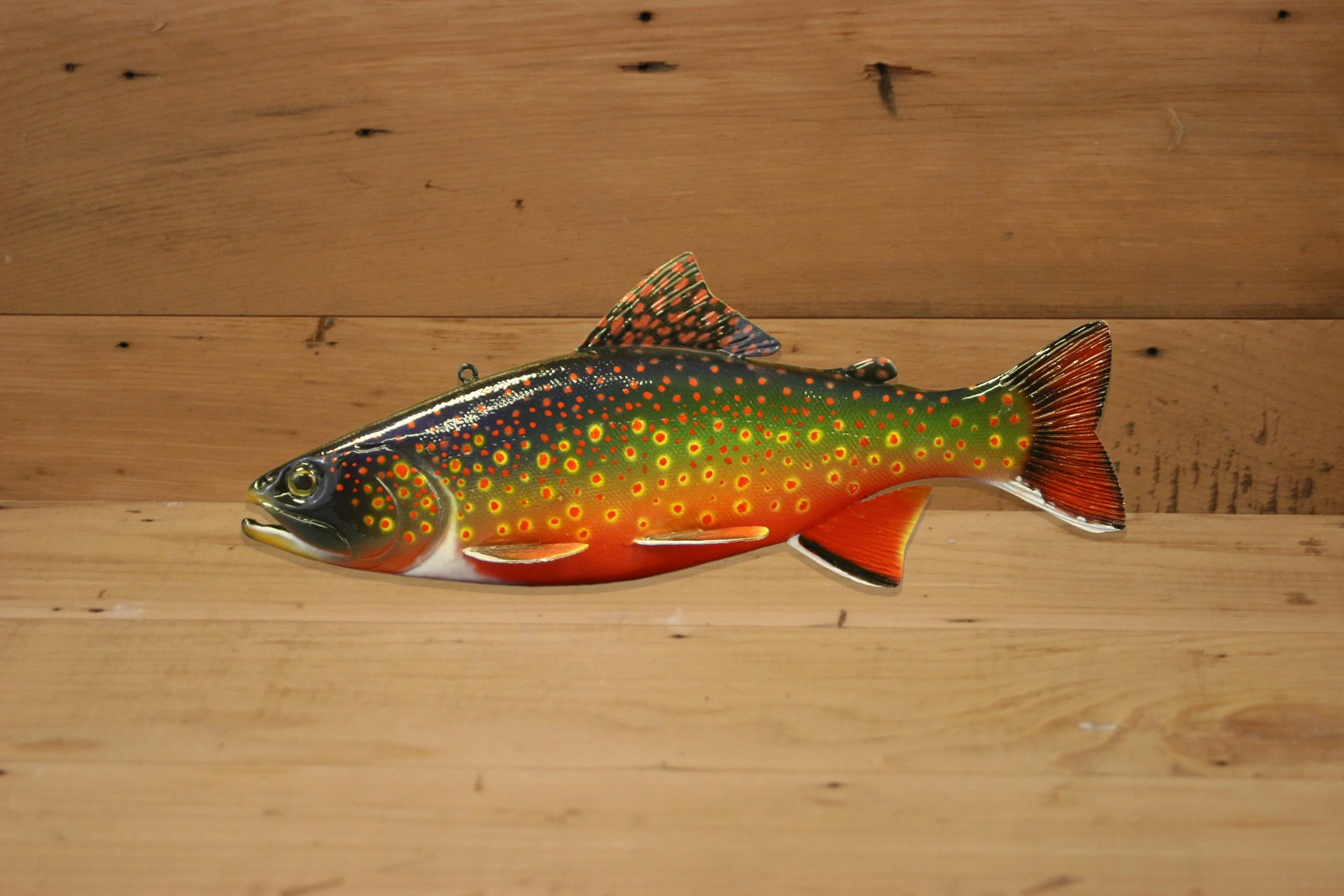 9" Airbrush Arctic Char by Harley Ragan