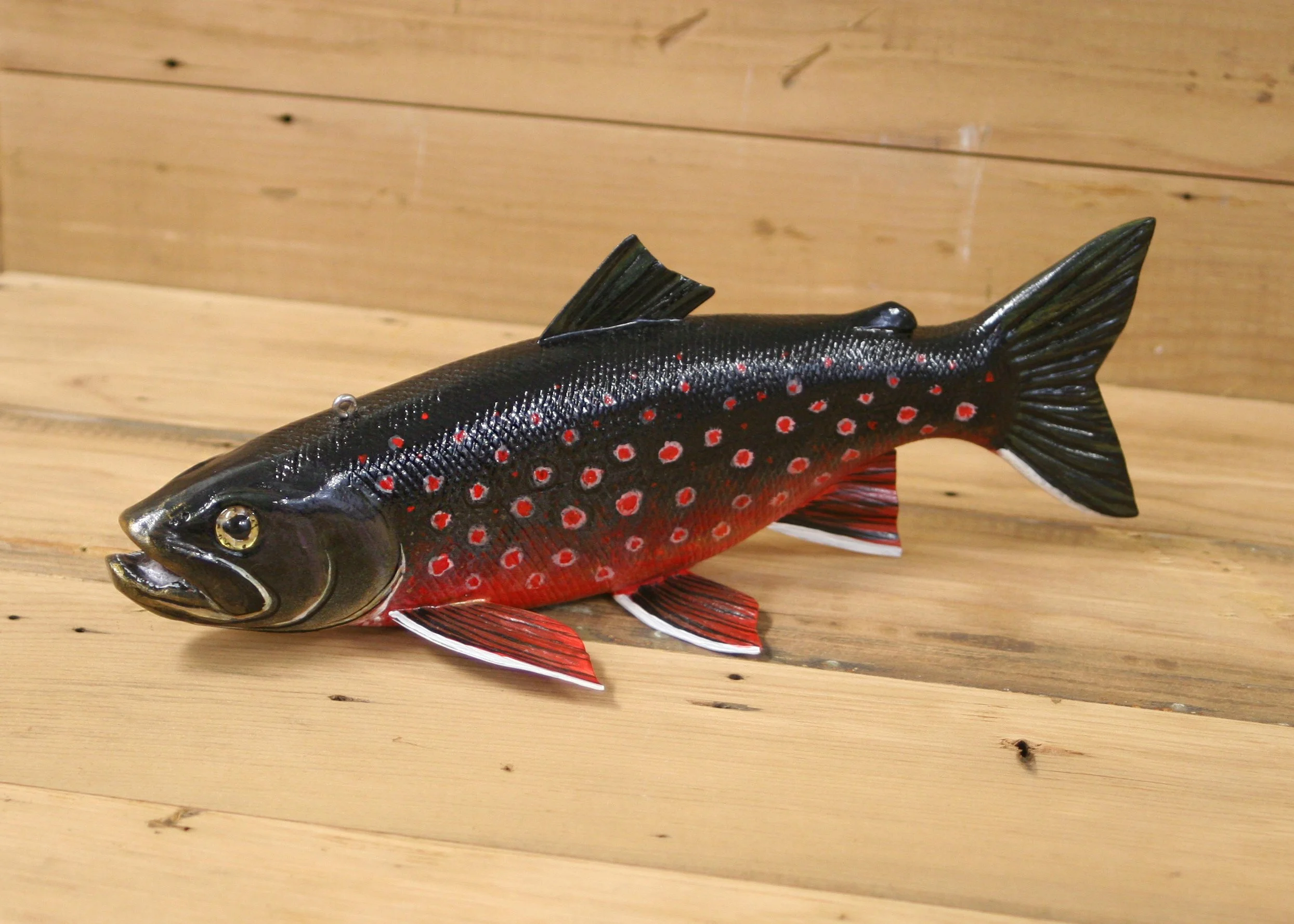 10" Hand Painted Arctic Char by Dean Steffen