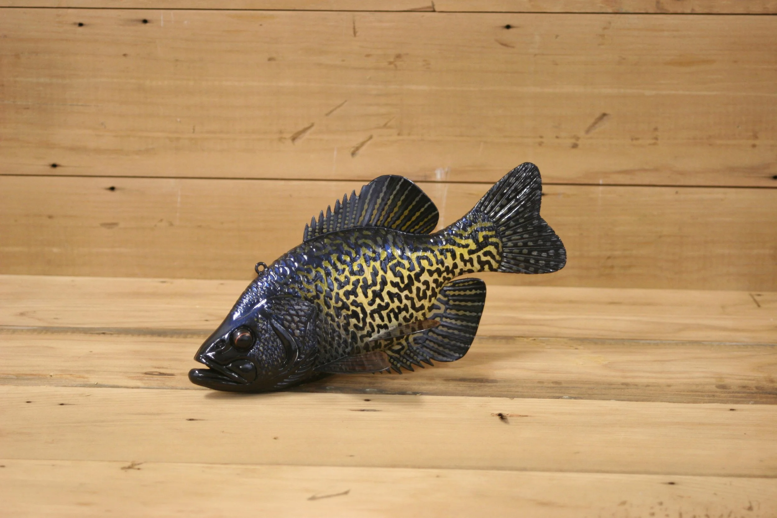 3rd place: 8" Black Crappie by Tony Sazama