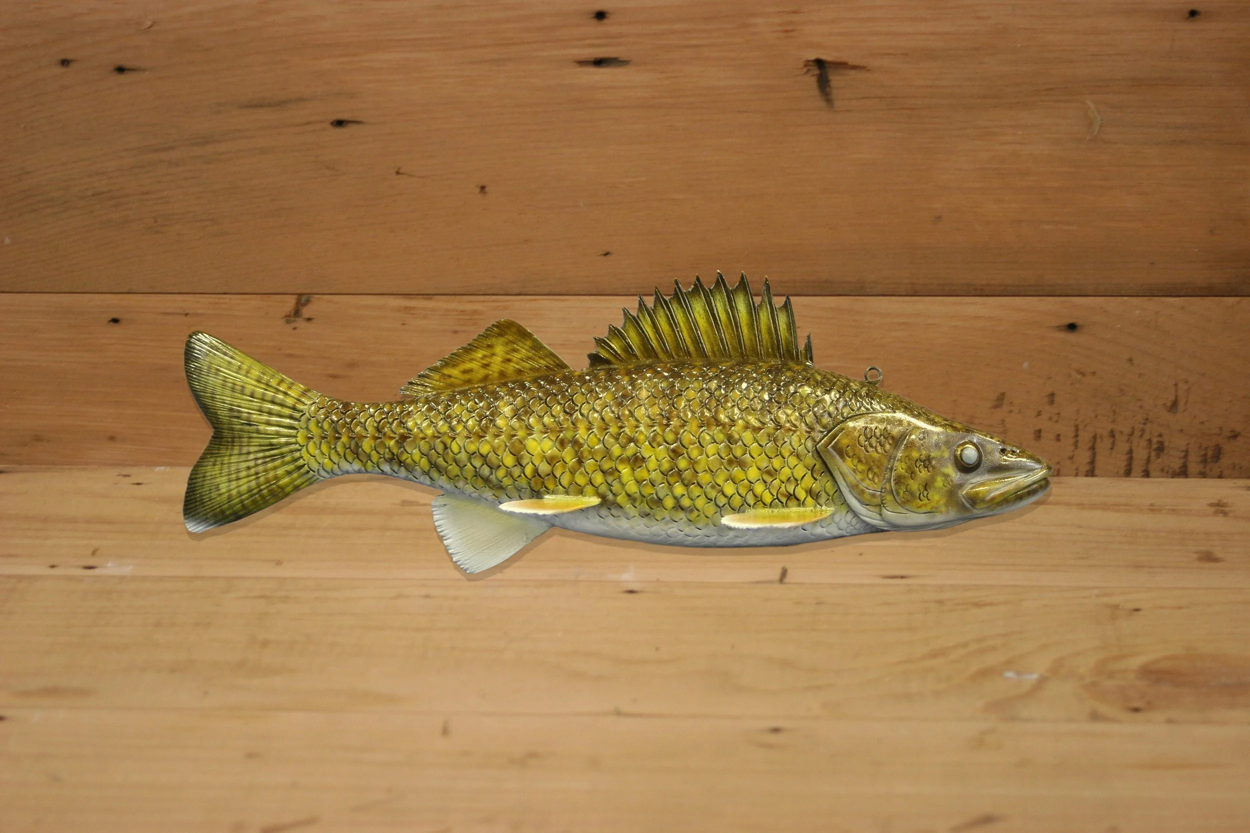 10" Airbrush Walleye by Troy Helget