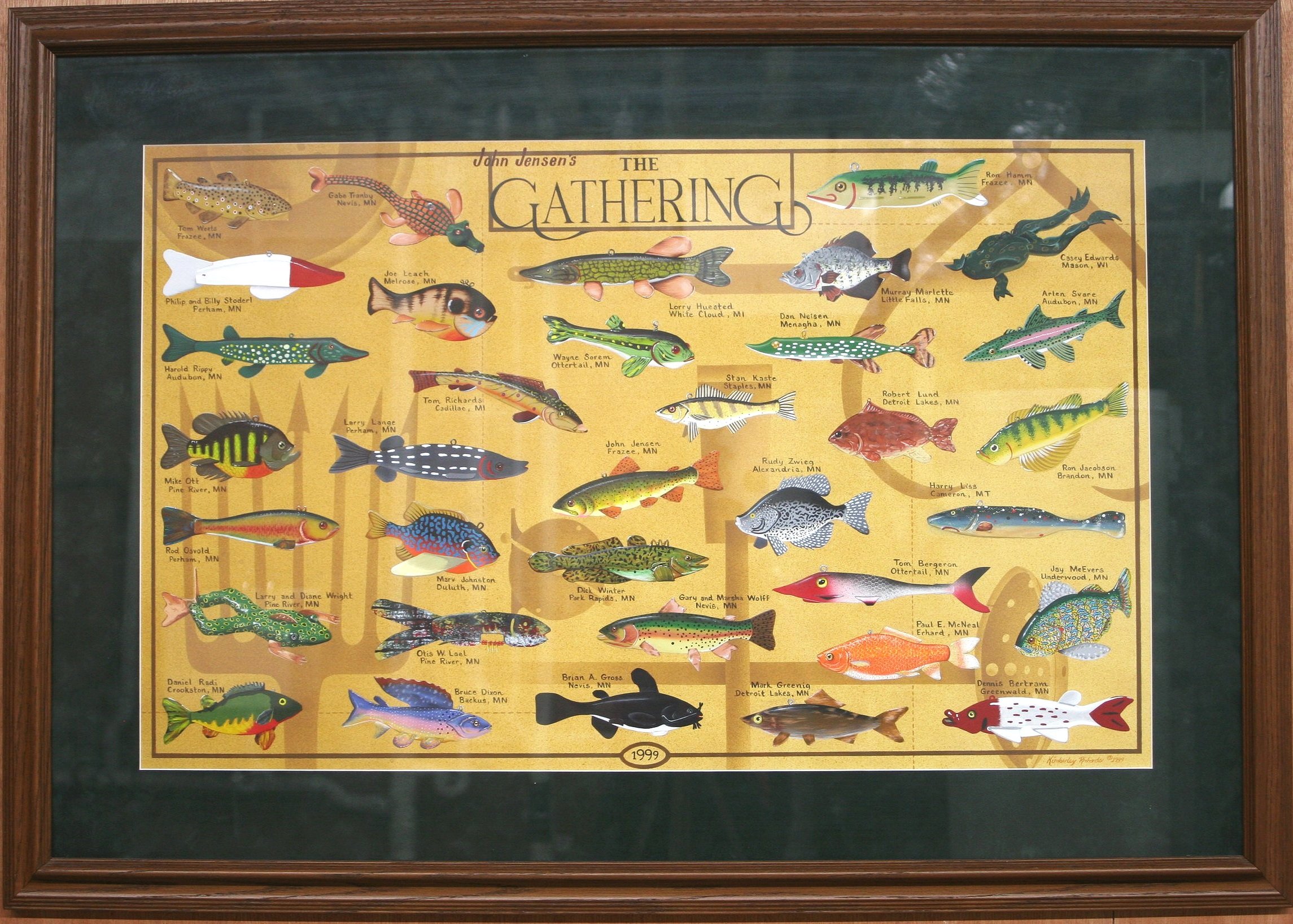 John Jensen's "The Gathering" Poster 1999