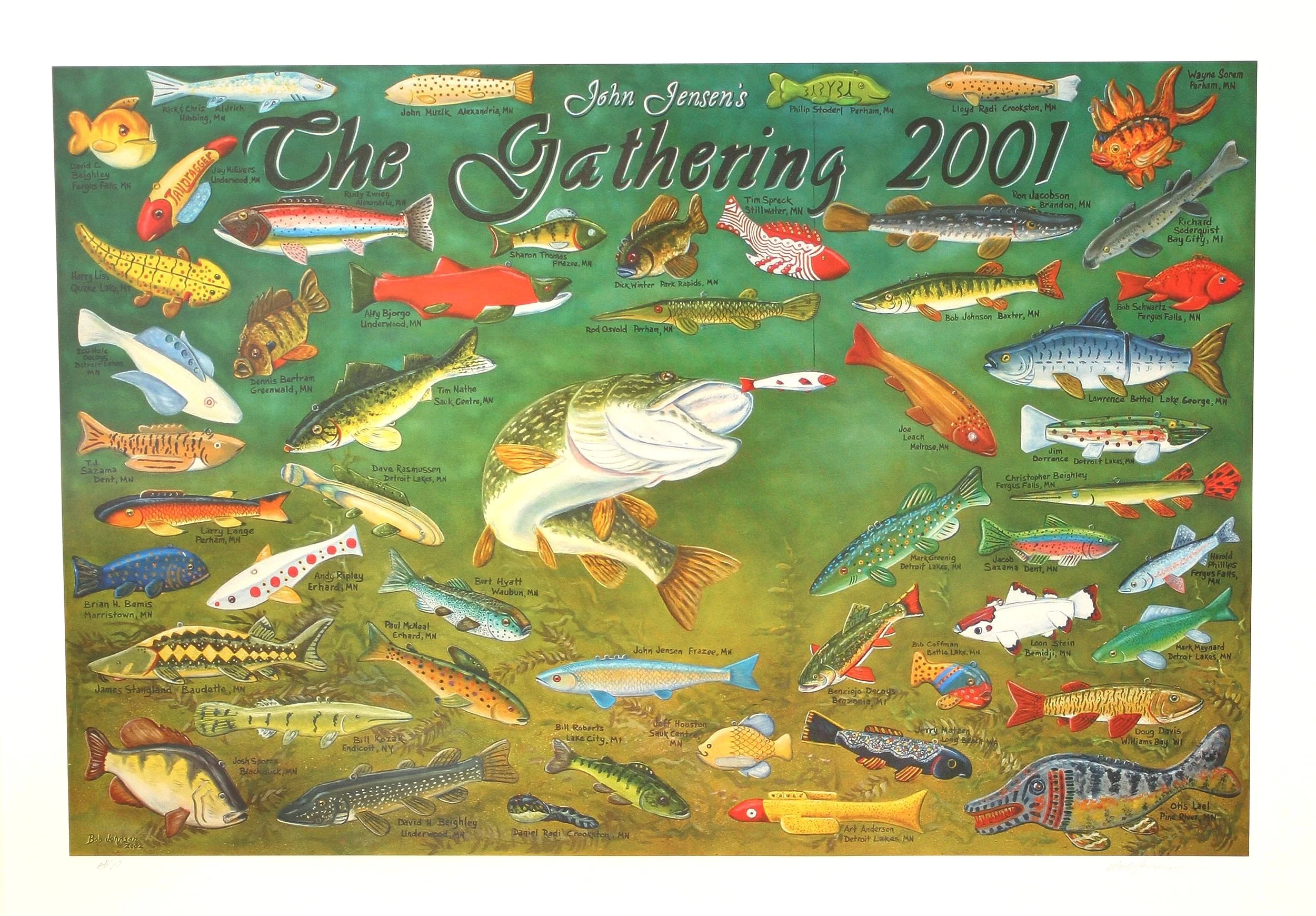 2001 John Jensen's "The Gathering" Poster