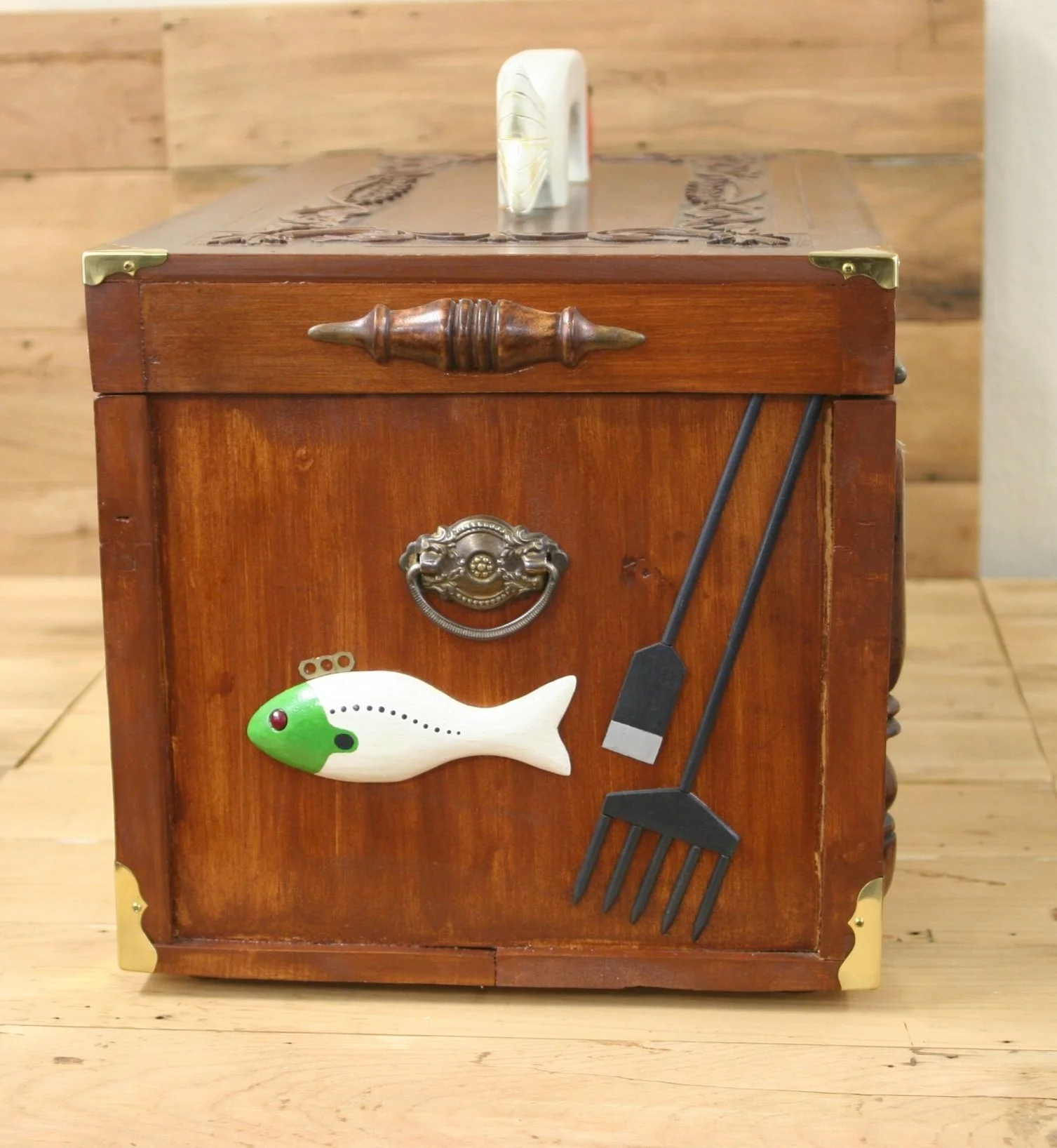 John Peeters Fish Decoy Box