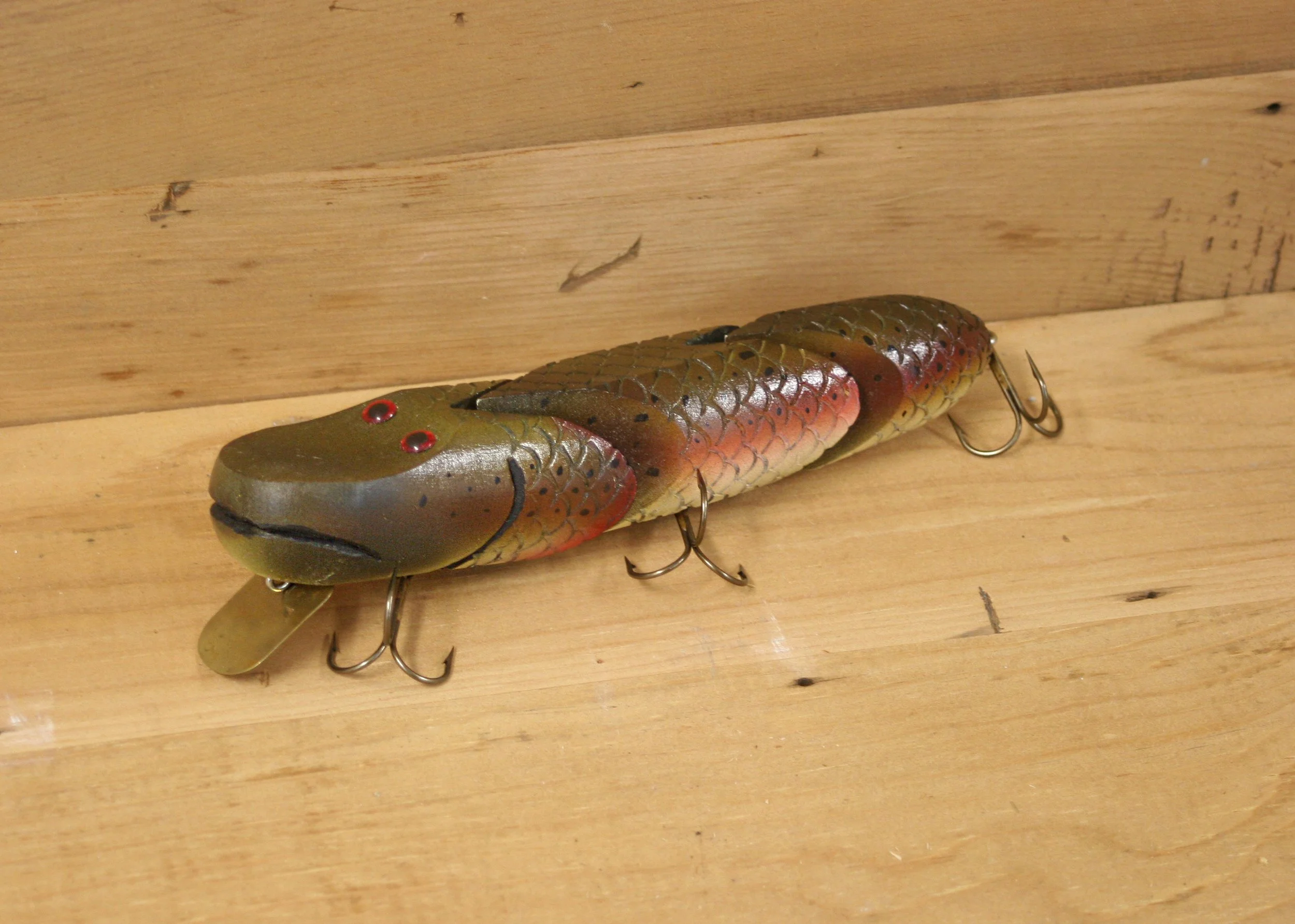 7" Jointed Plug Lure by Larry Lange