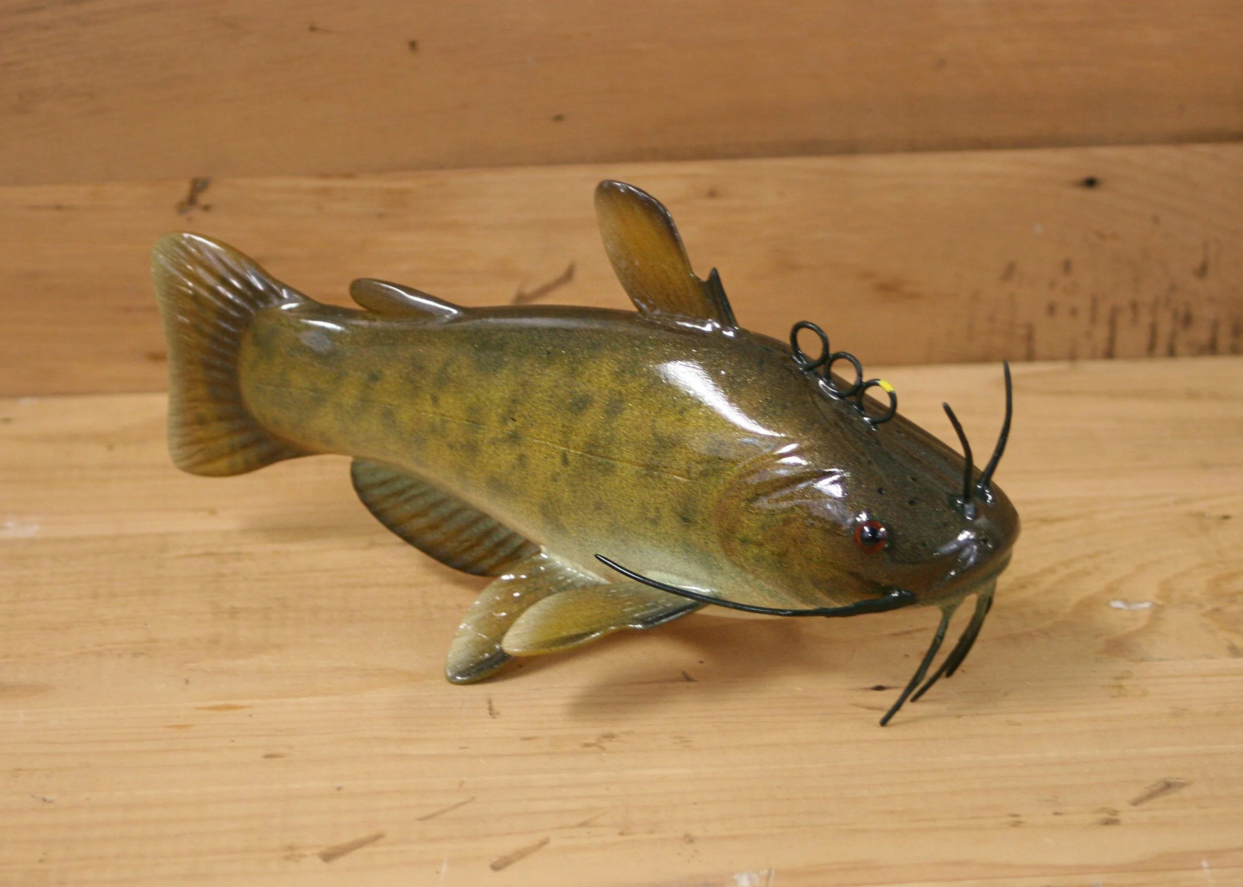 9" Airbrush Bullhead by Paul McNeal