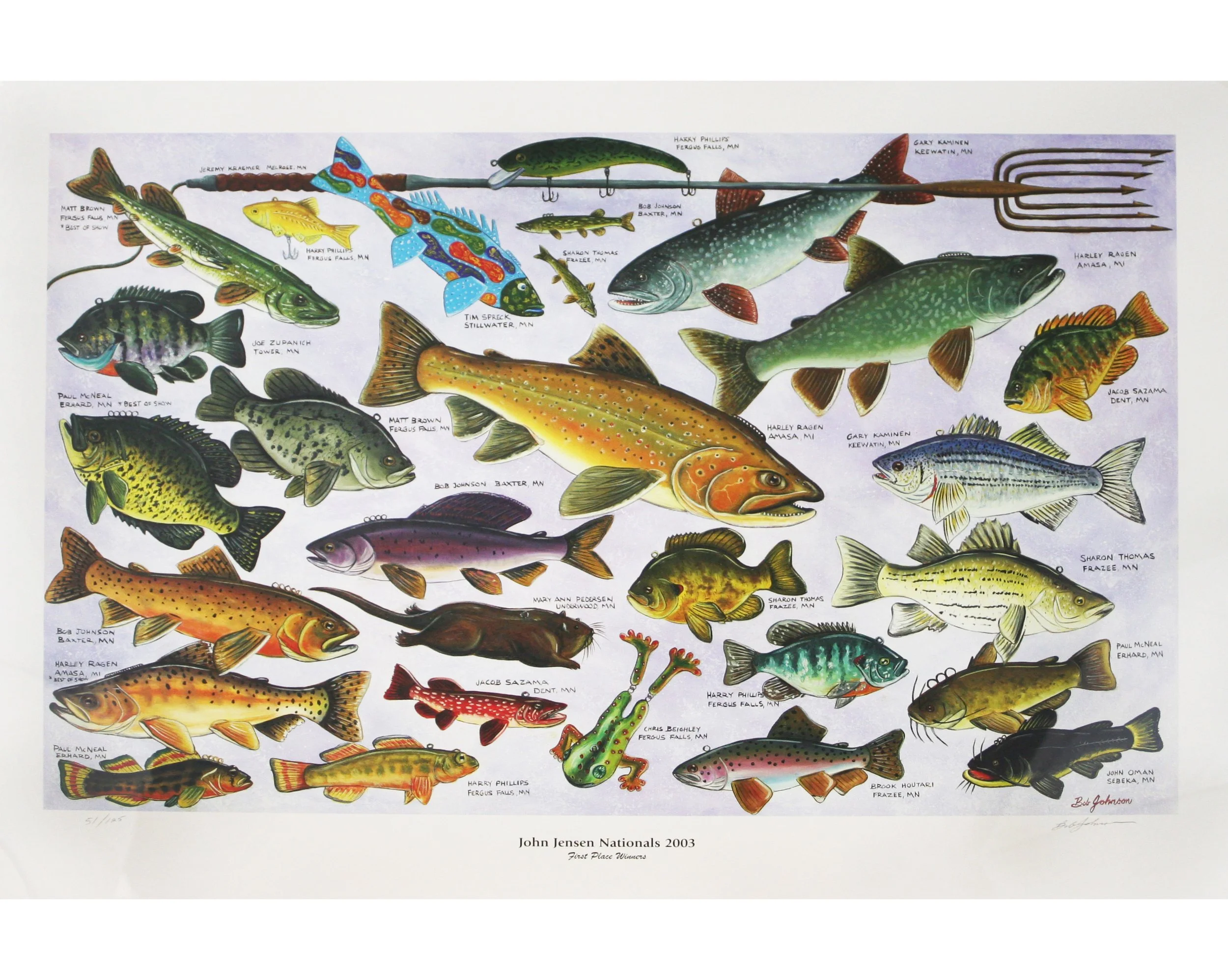 2003 John Jensen Nationals Poster