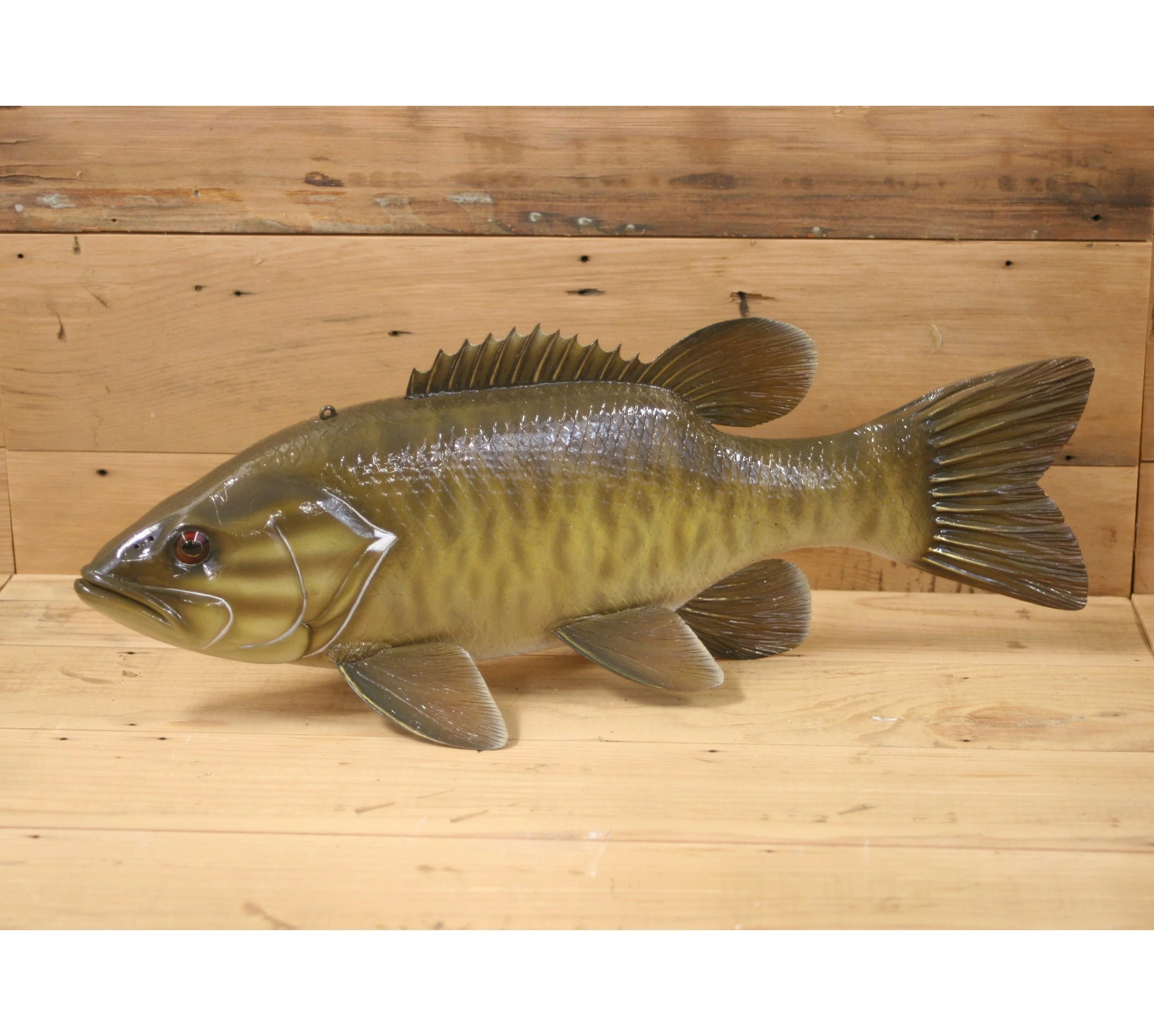 17" Airbrush Smallmouth Bass by Harley Ragan