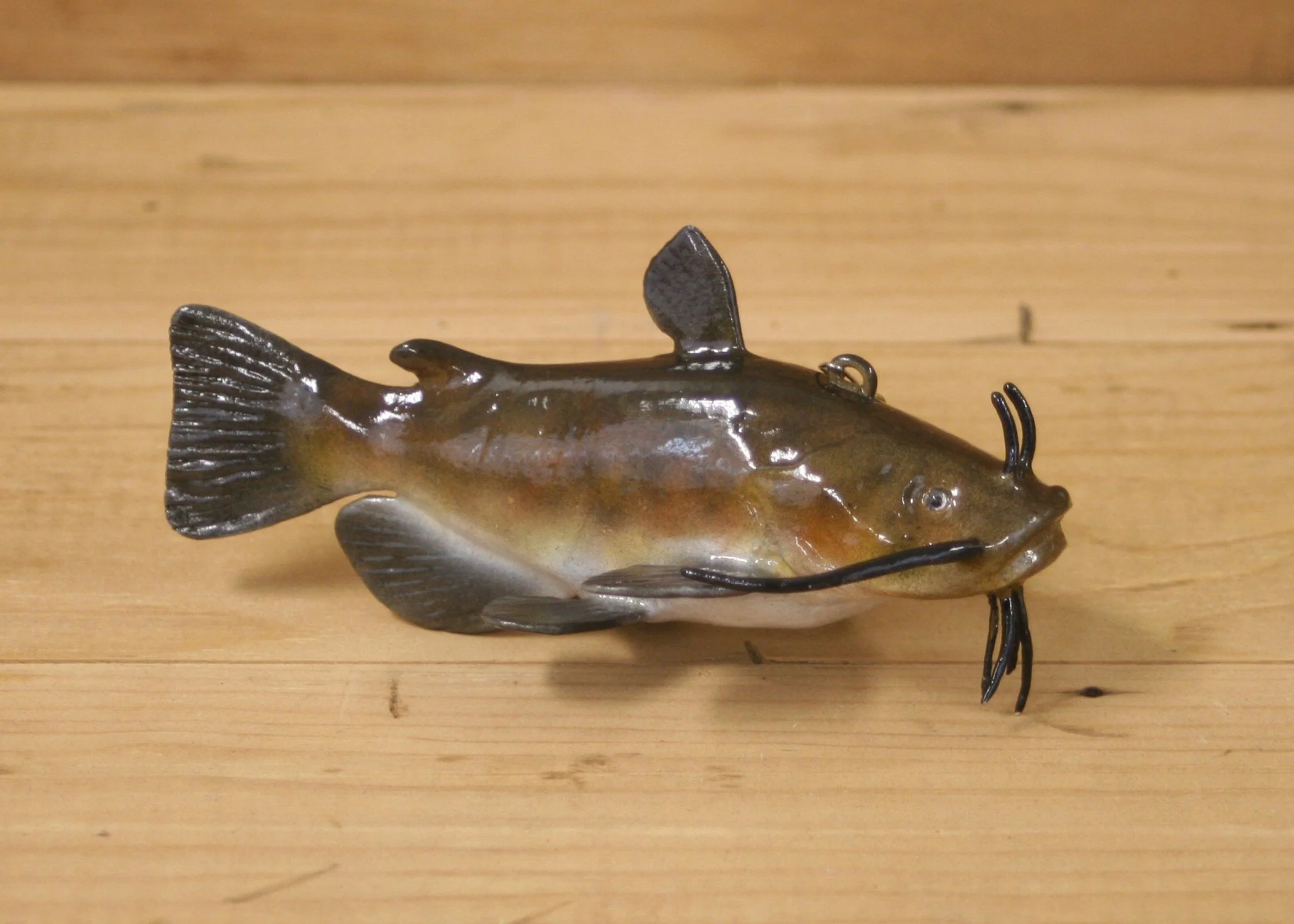 5" Airbrush Bullhead by Gene and Beth Burnett