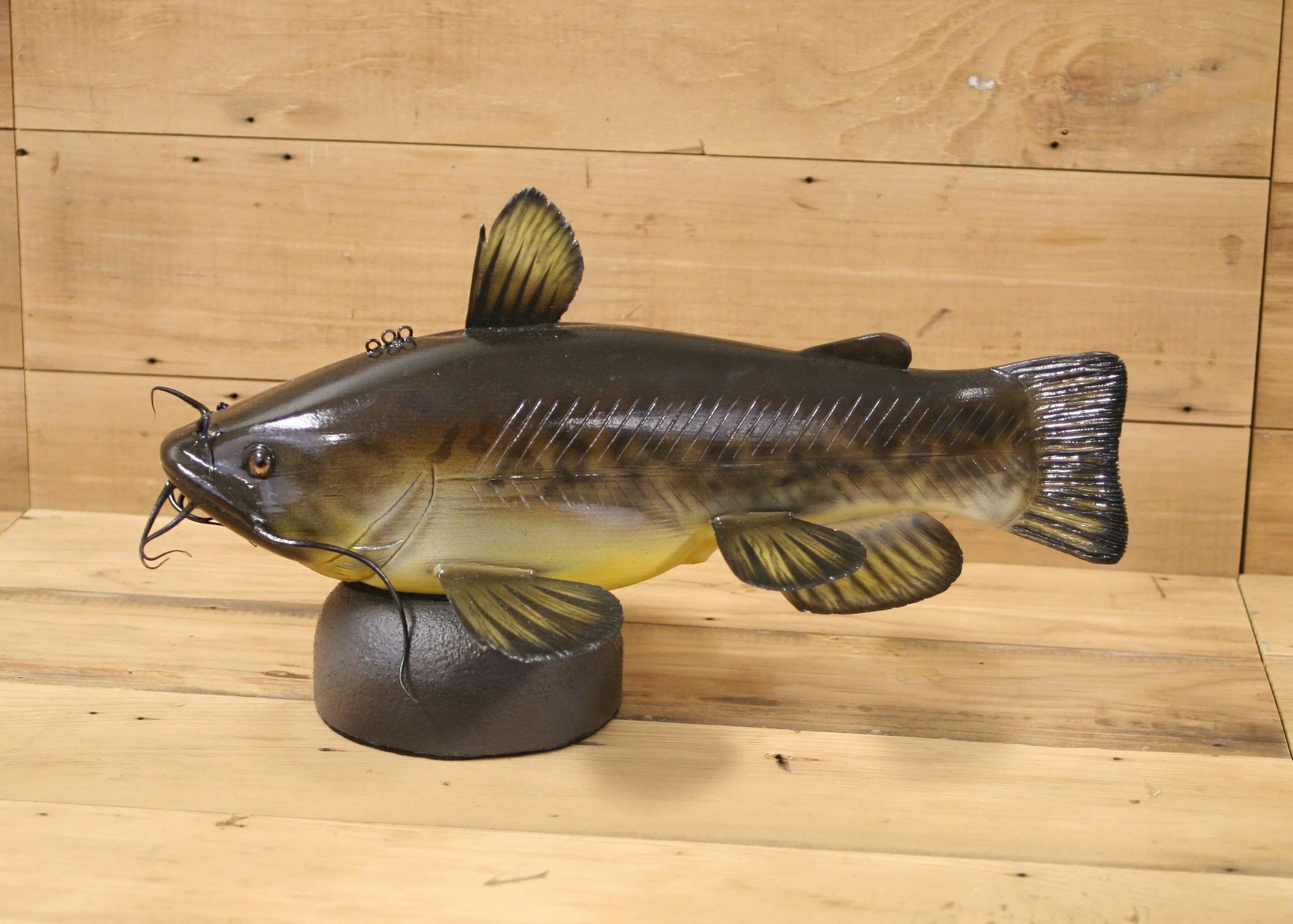 13" Airbrush Bullhead by Troy Helget