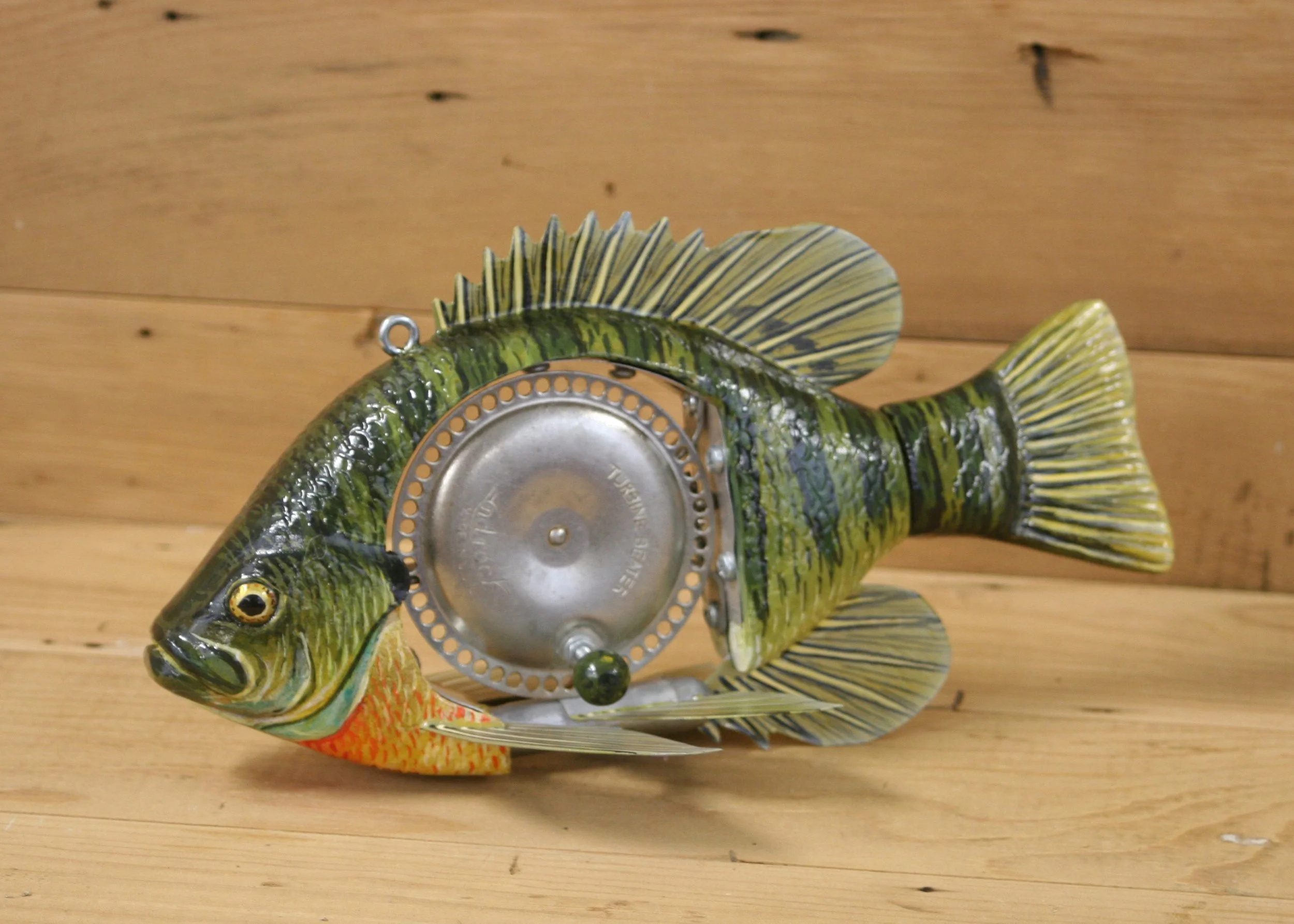 10" Folk Art Sunfish by Dean Steffen