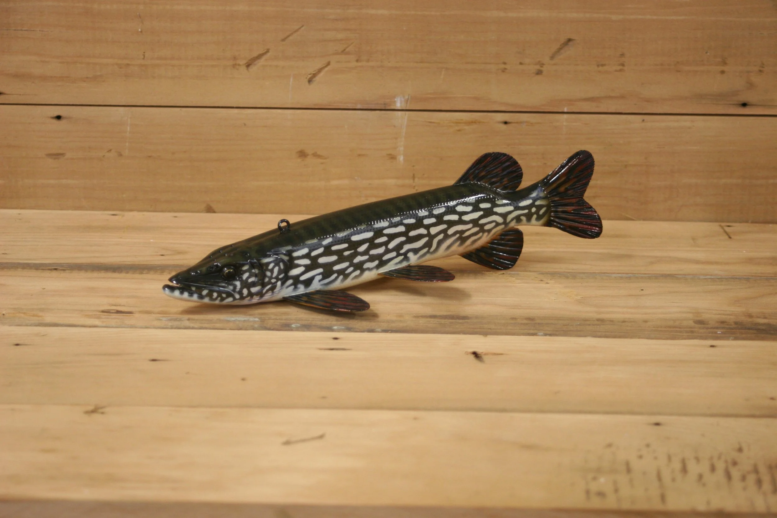 5th Place: 10" Airbrush Northern Pike by Tony Sazama
