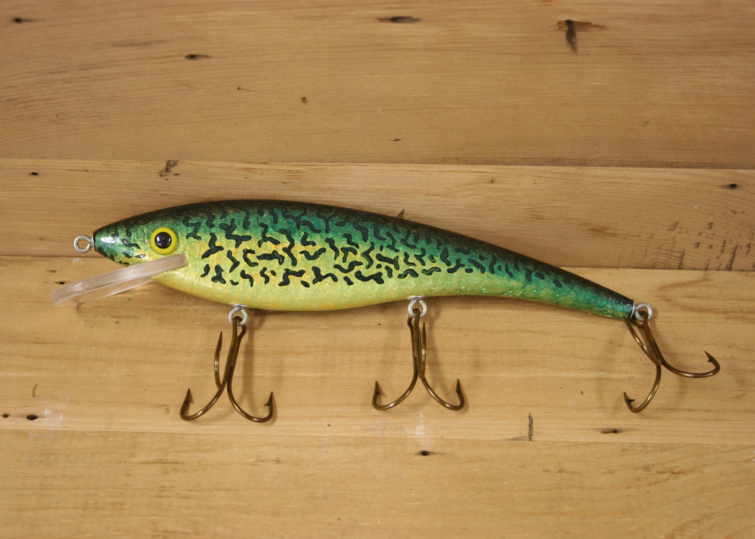 10" Muskie Plug by Harry Phillips