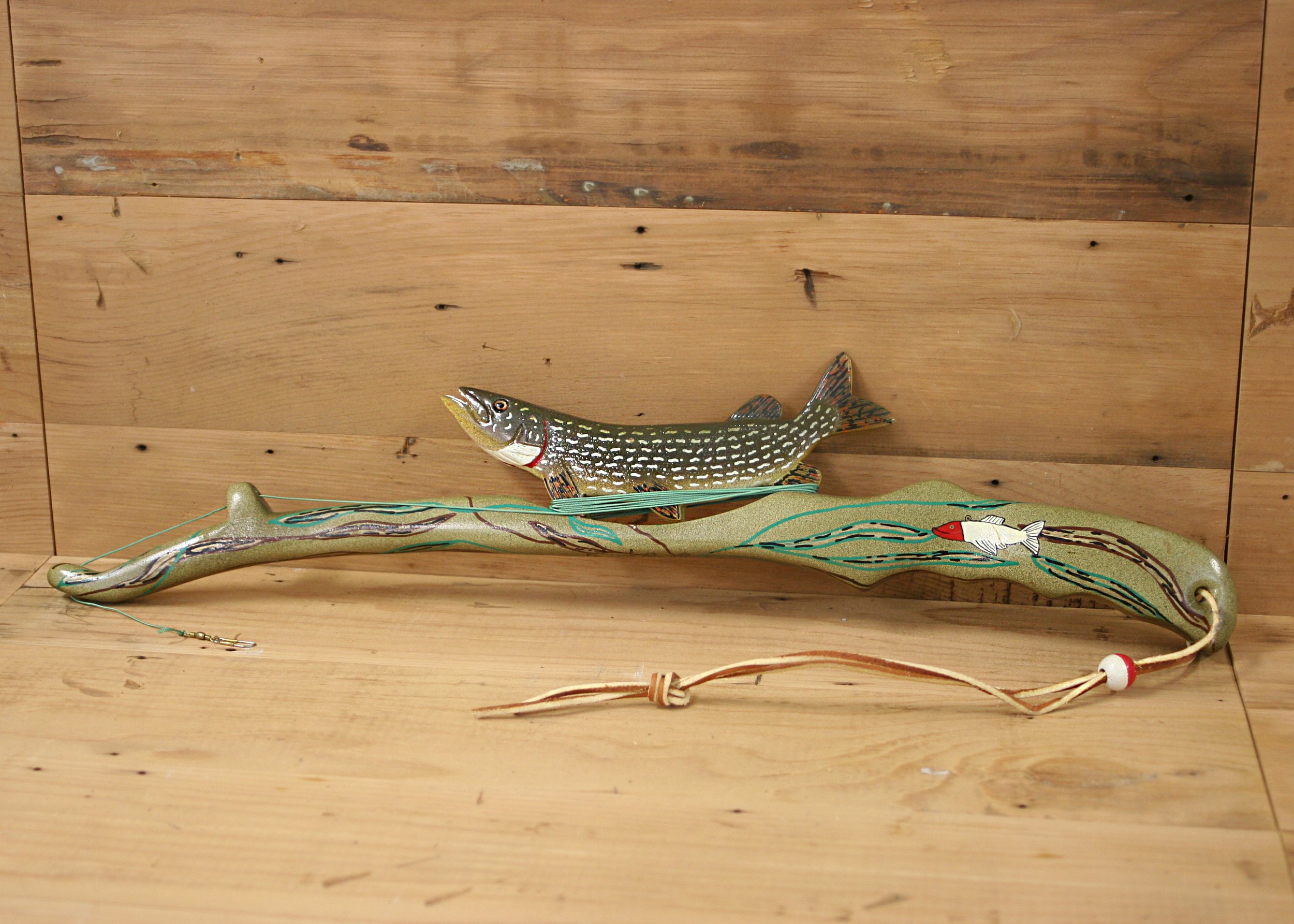 19" Decoy Jigstick by David C. Beighley