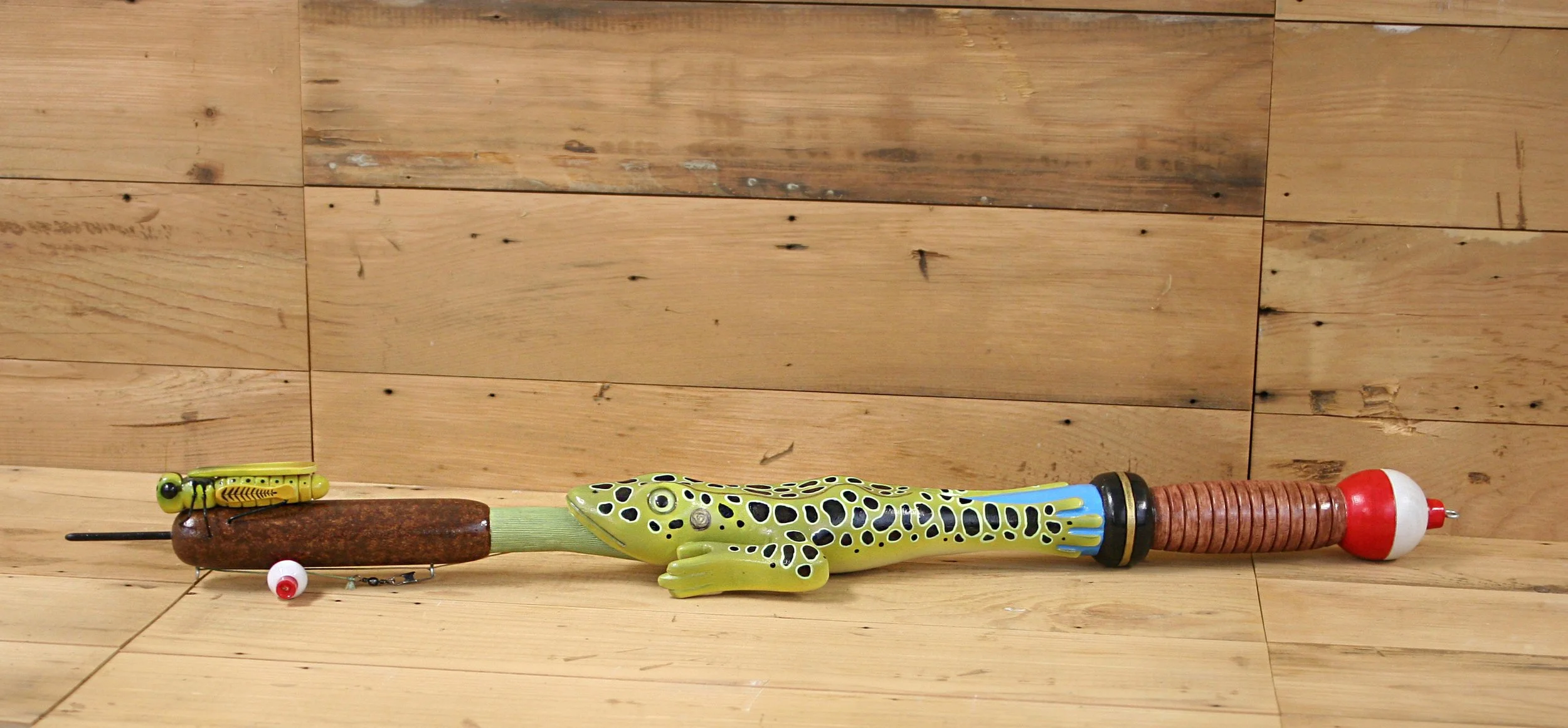 27" Ice Fishing Stick by John Peeters