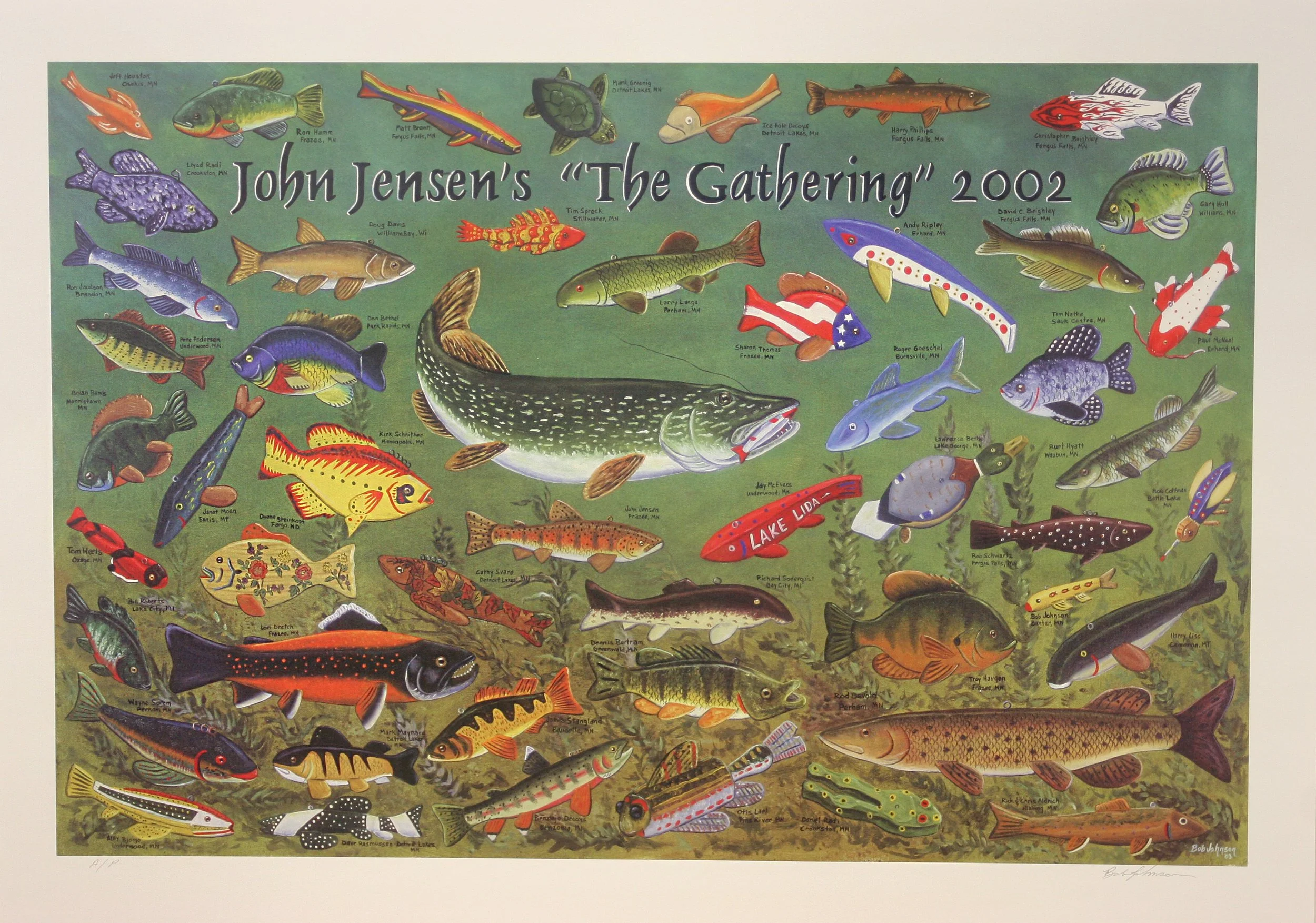 2002 John Jensen's "The Gathering" Poster
