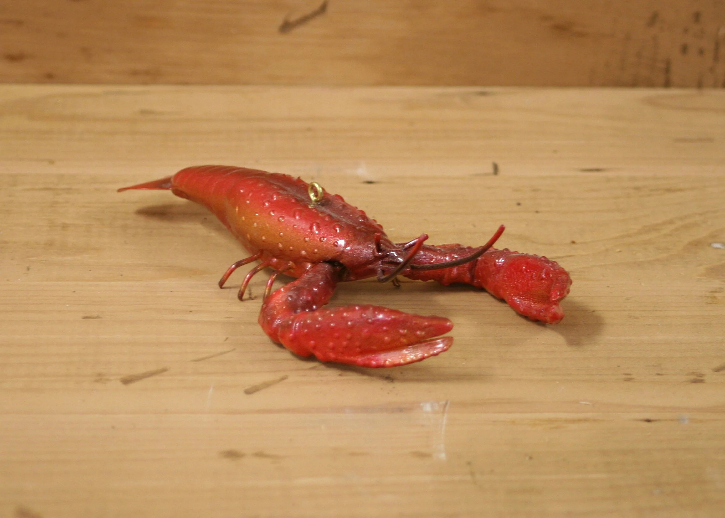 7" Airbrush Crayfish by Paul McNeal