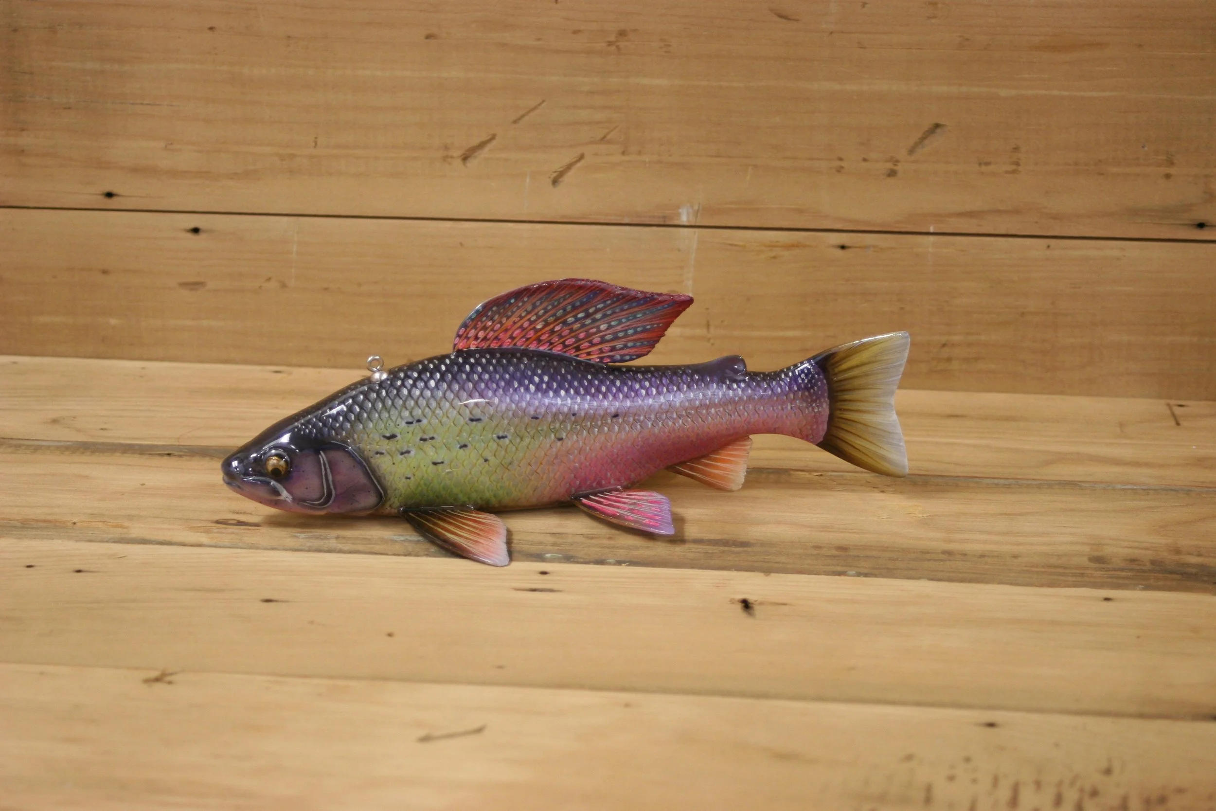 2nd place: 9" Grayling by Eric Wallace