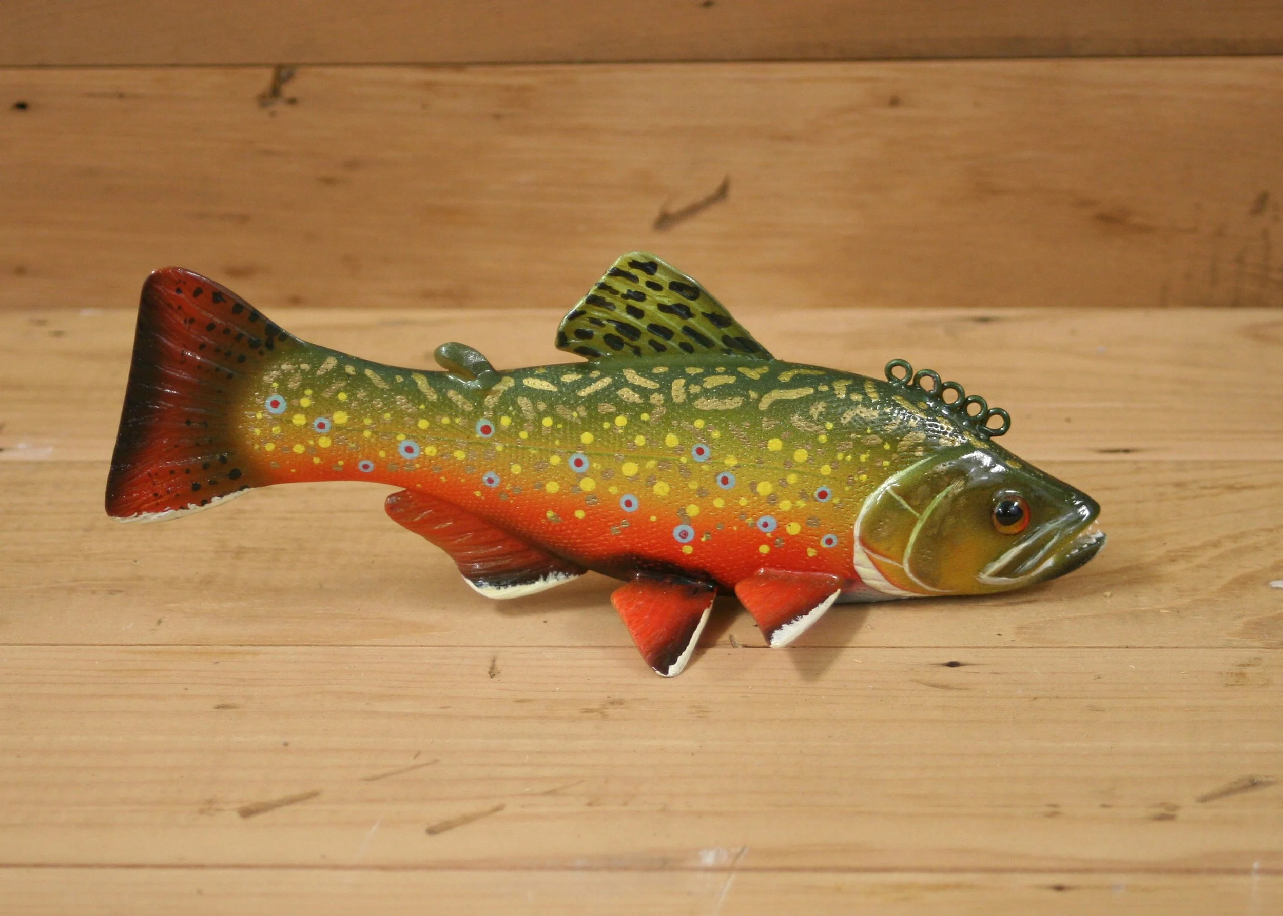 8" Brook Trout by Paul McNeal