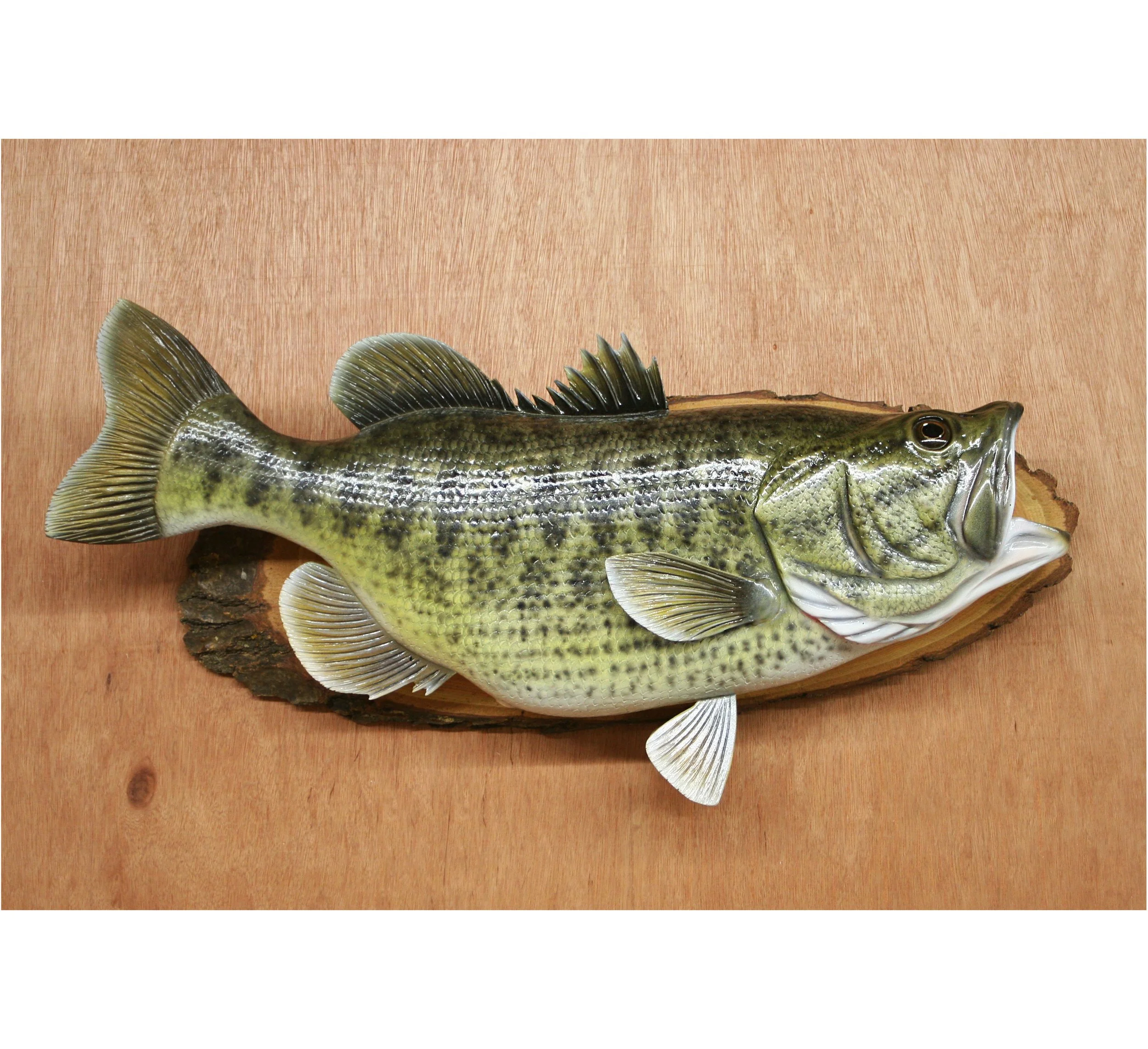 29" Showdown Largemouth Bass Plaque by Bob Johnson
