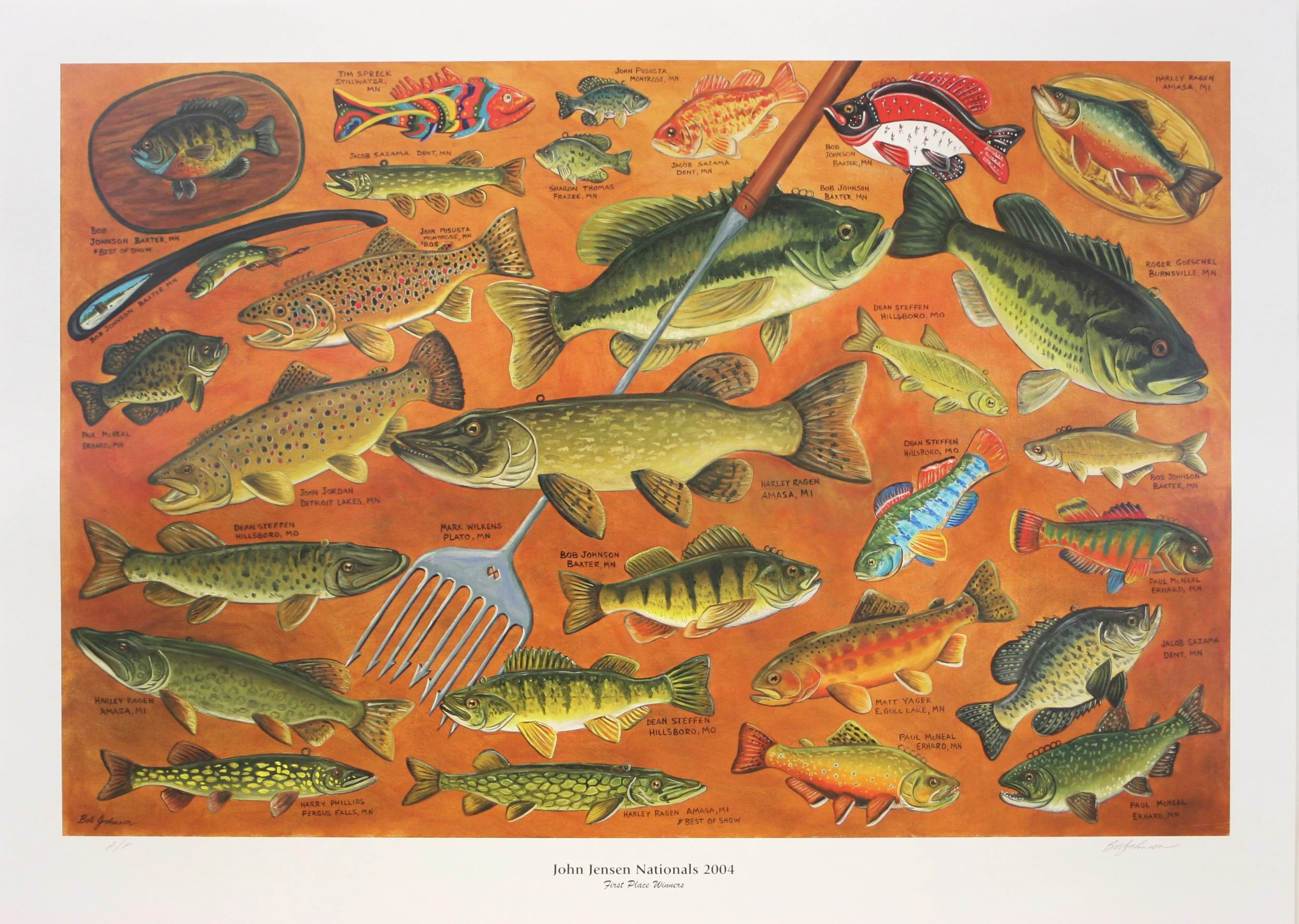 2004 John Jensen Nationals Poster