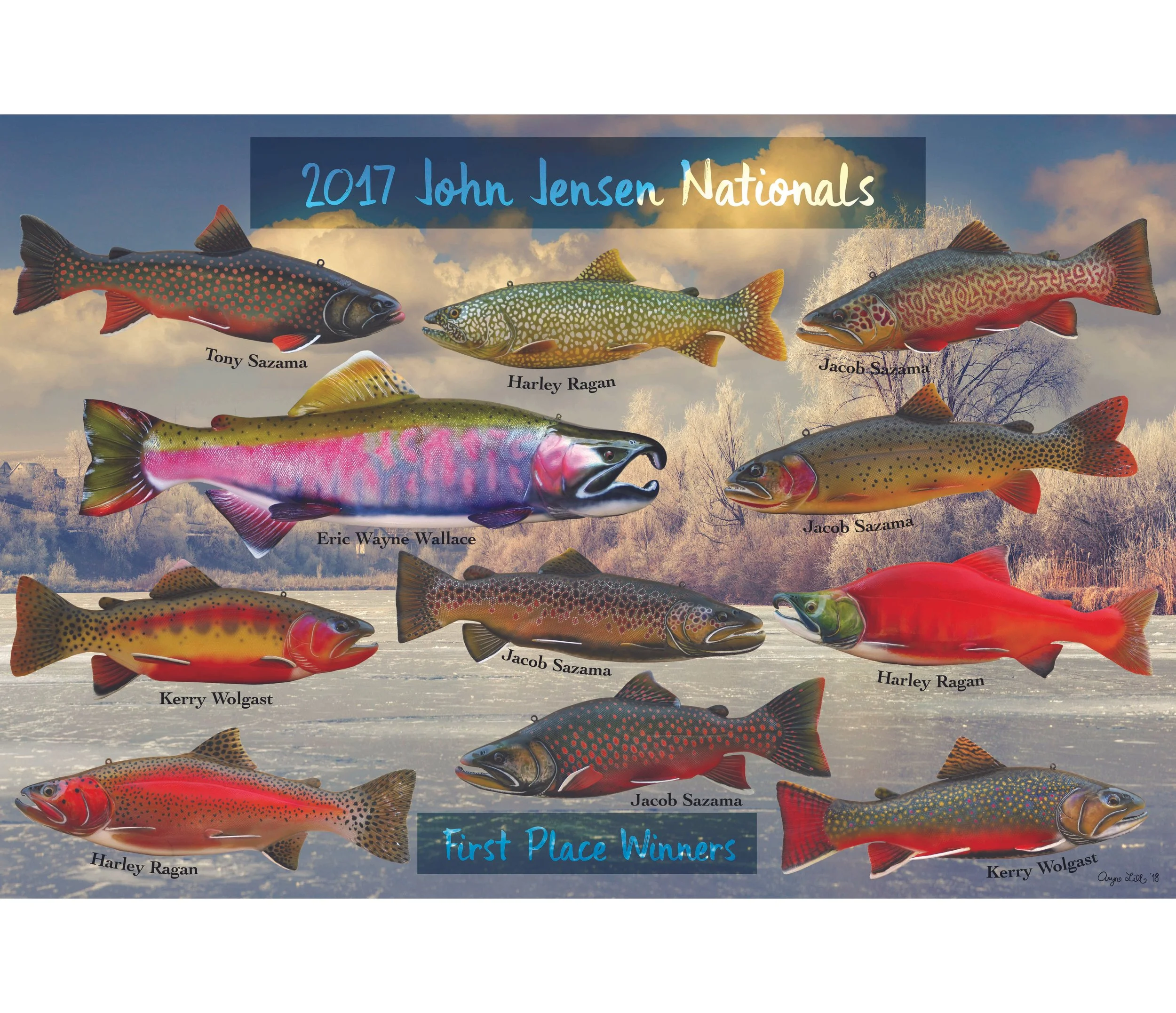 2017 John Jensen Nationals Poster