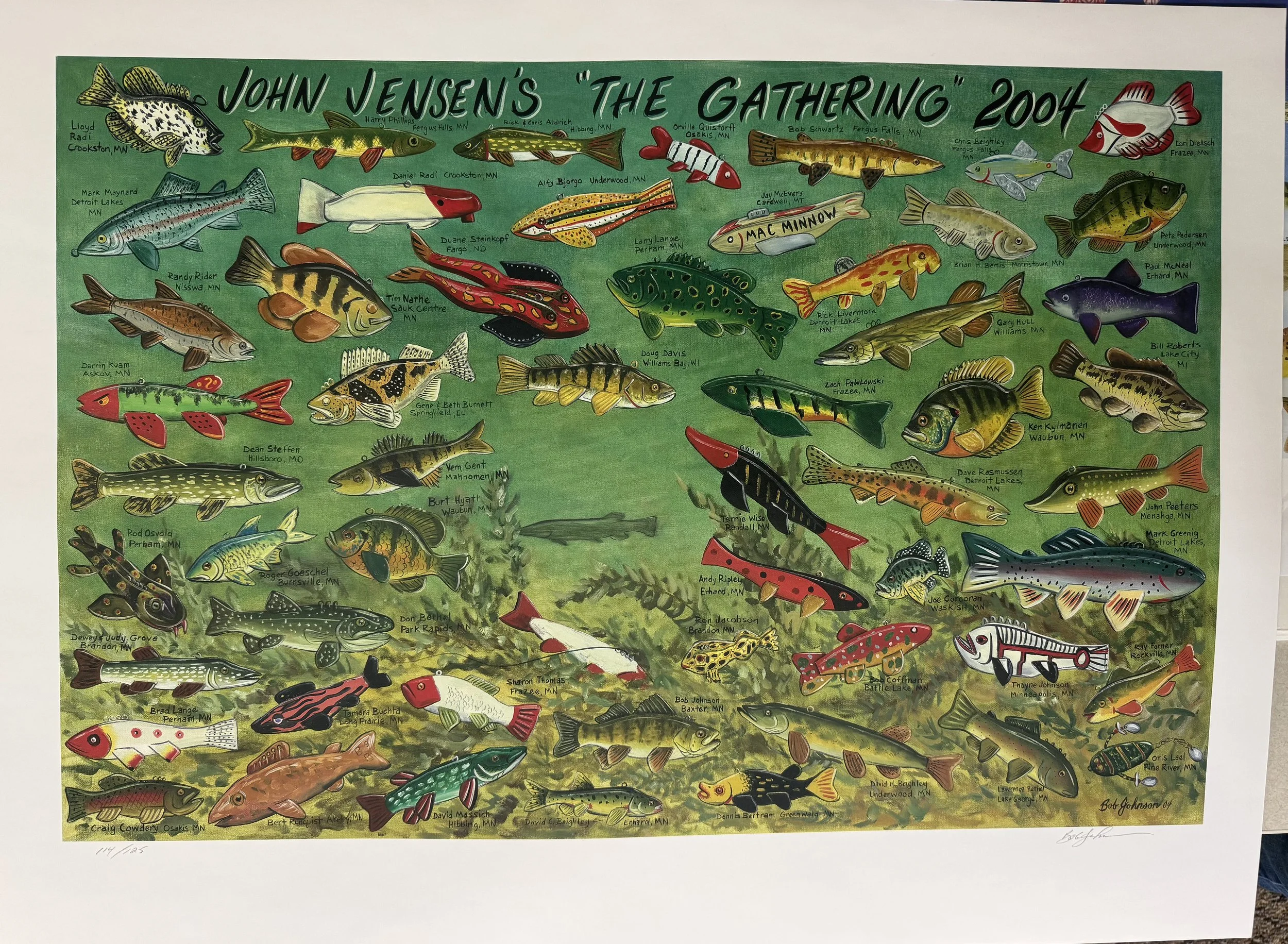 2004 John Jensen's "The Gathering" Poster