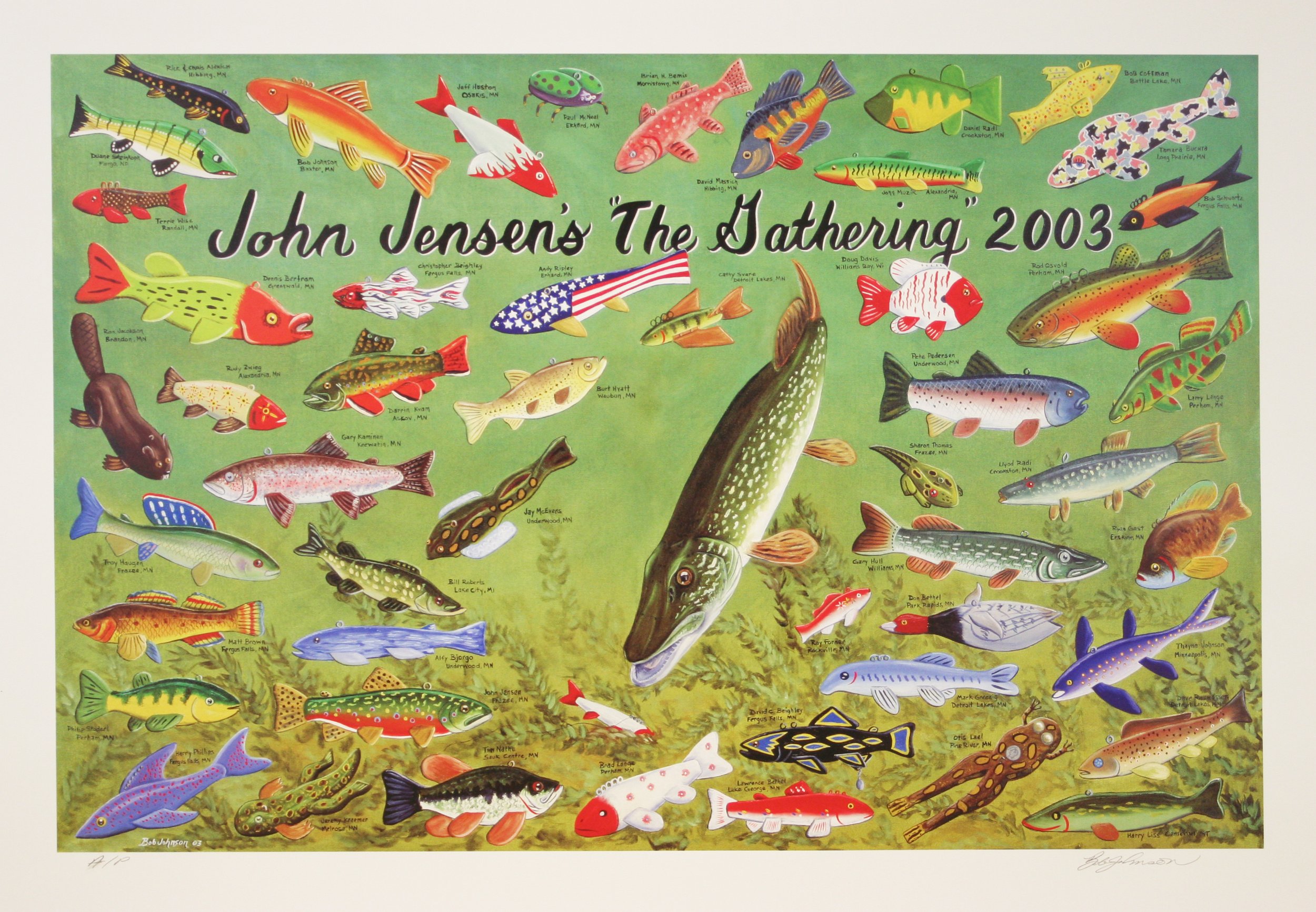 2003 John Jensen's "The Gathering" Poster
