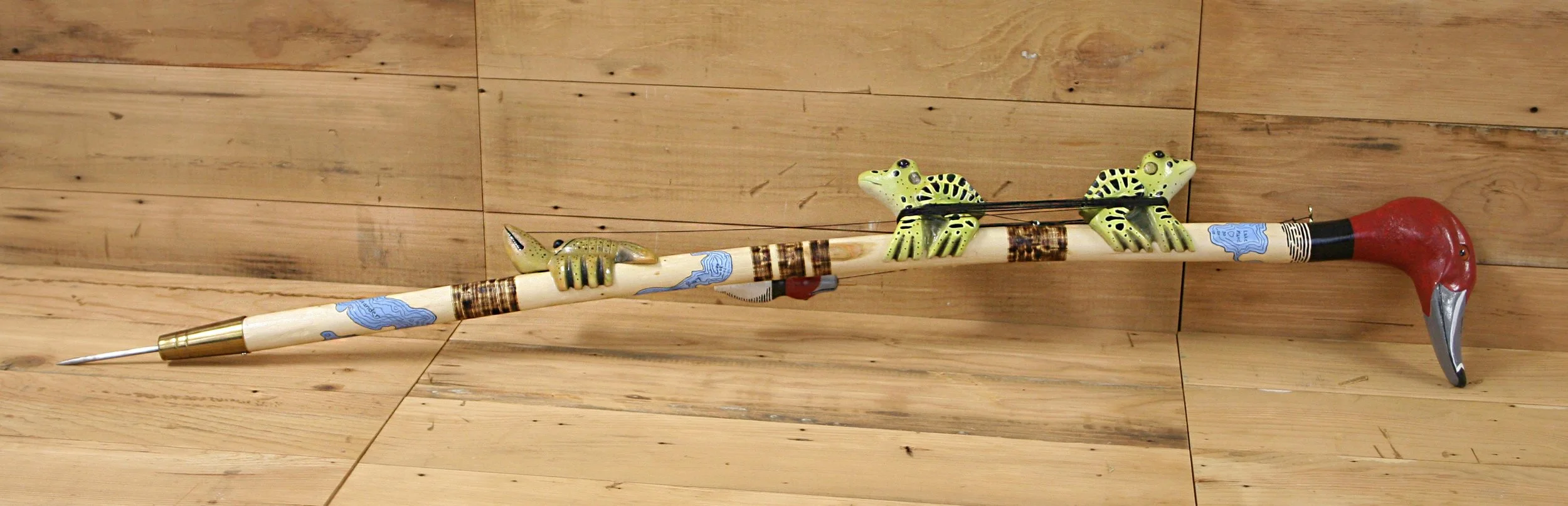 38" Ice Fishing Stick by John Peeters