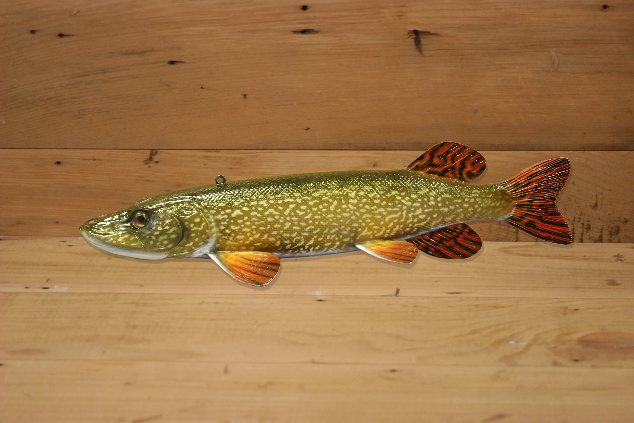 10" Airbrush Northern Pike by Harley Ragan