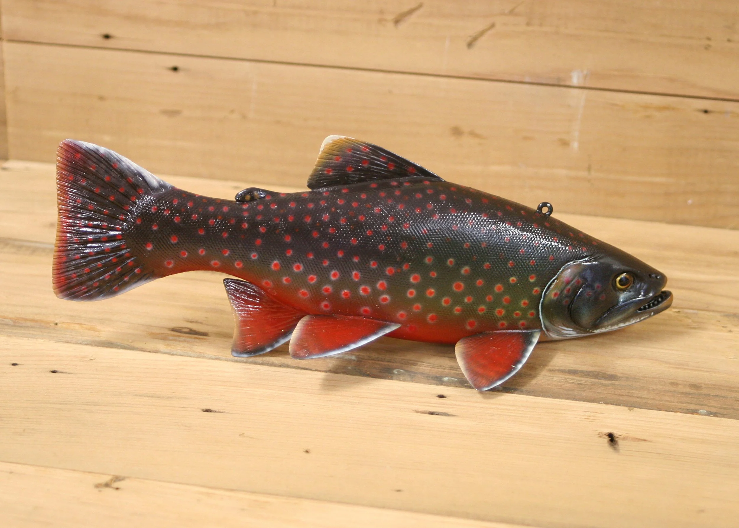 10" Airbrush Arctic Char by Harley Ragan