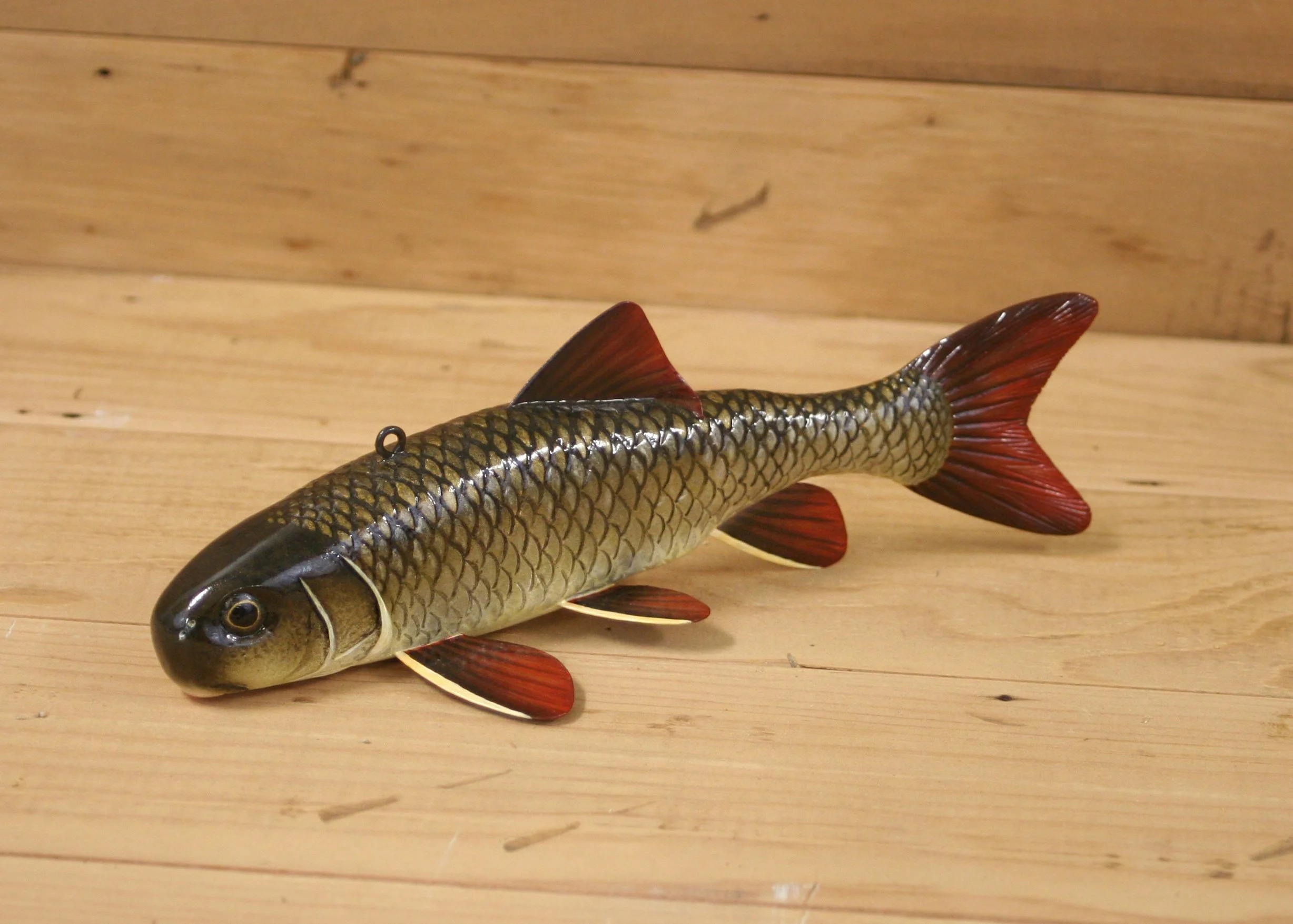 8" Red Horse Sucker by Jacob Sazama