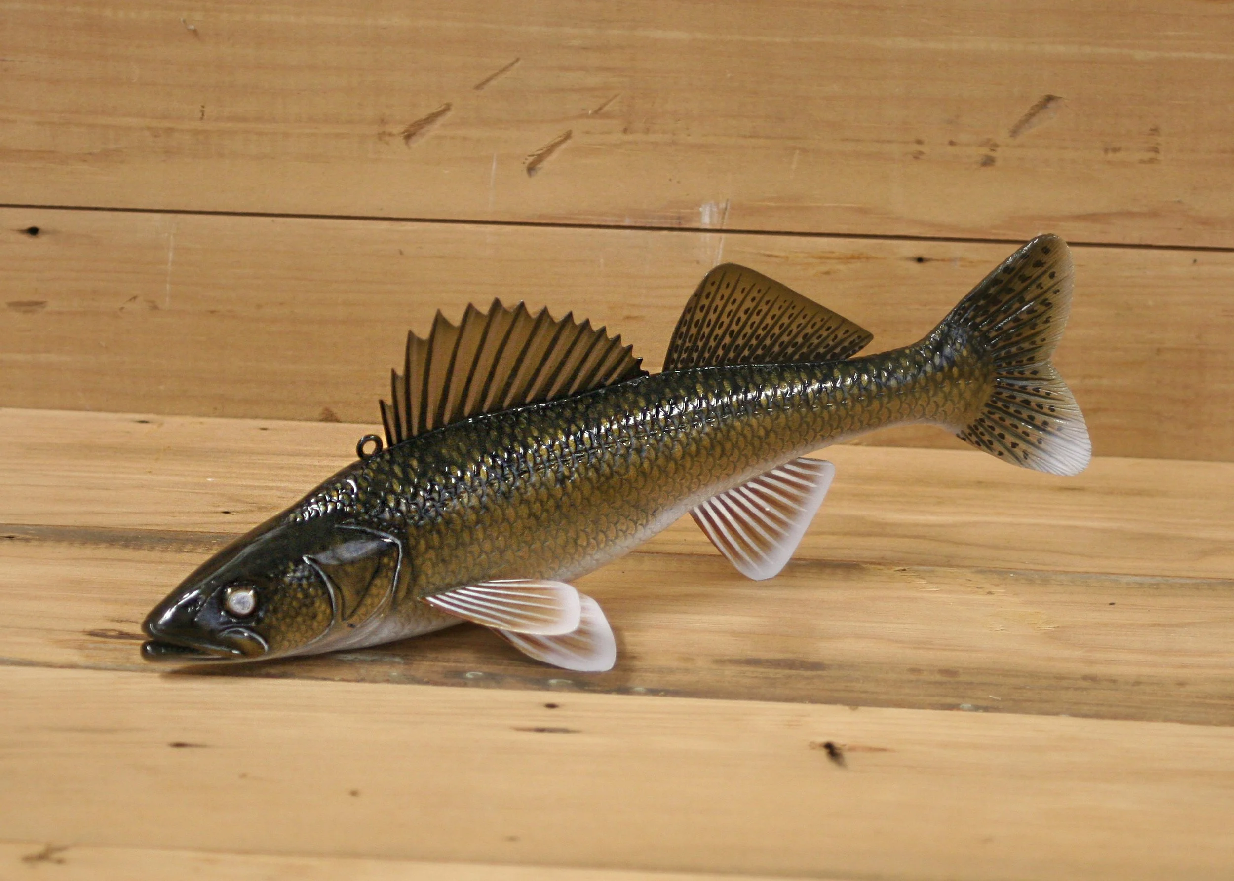 10" Walleye Decoy by Jacob Sazama