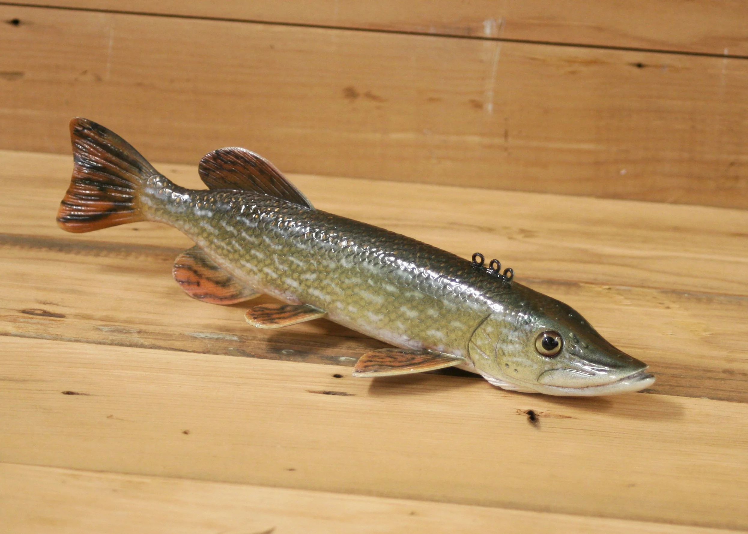 9" Airbrush Northern Pike by Gary Hull